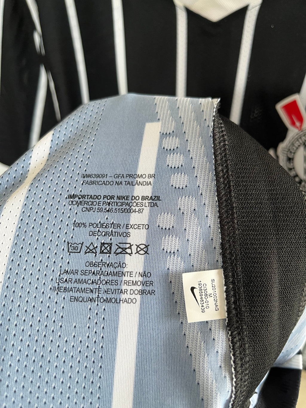 Jersey Original Corinthians Brasil 2021/22 Visita Fagner CI3060-010 Nike Utileria