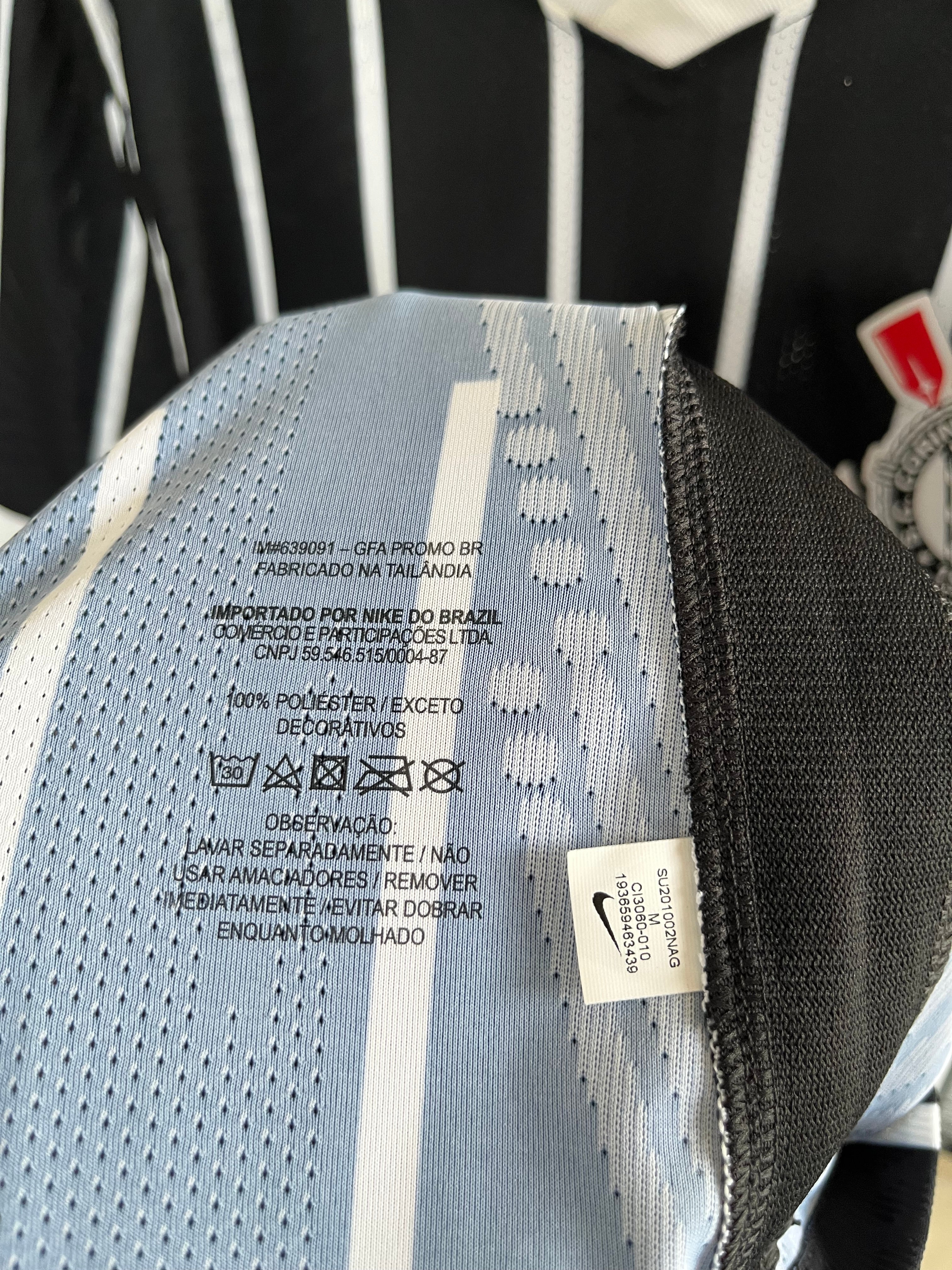 Jersey Original Corinthians Brasil 2021/22 Visita Fagner CI3060-010 Nike Utileria