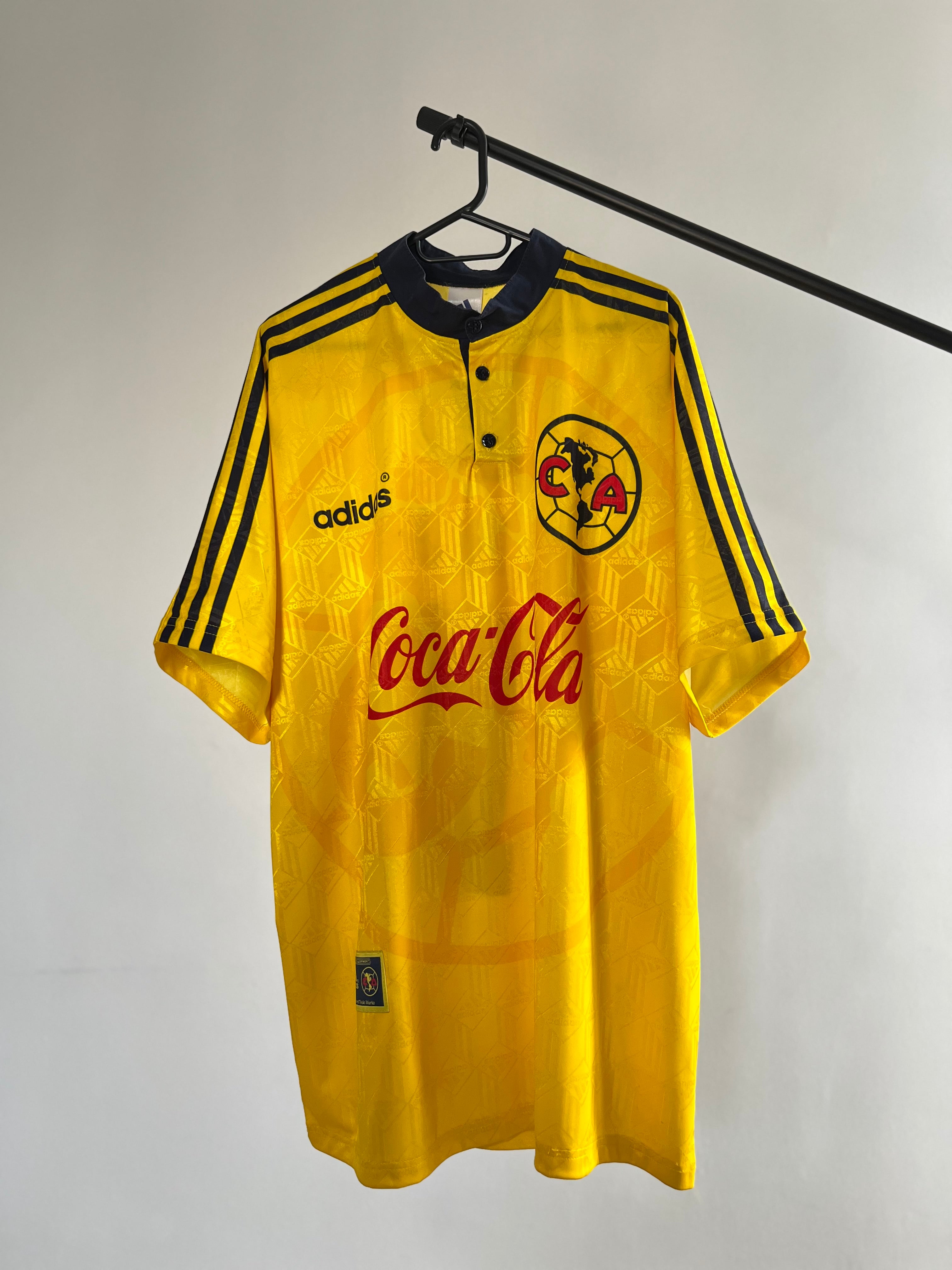 Jersey Original America 1997/98 Local Cuauhtémoc Blanco Adidas Coca Cola