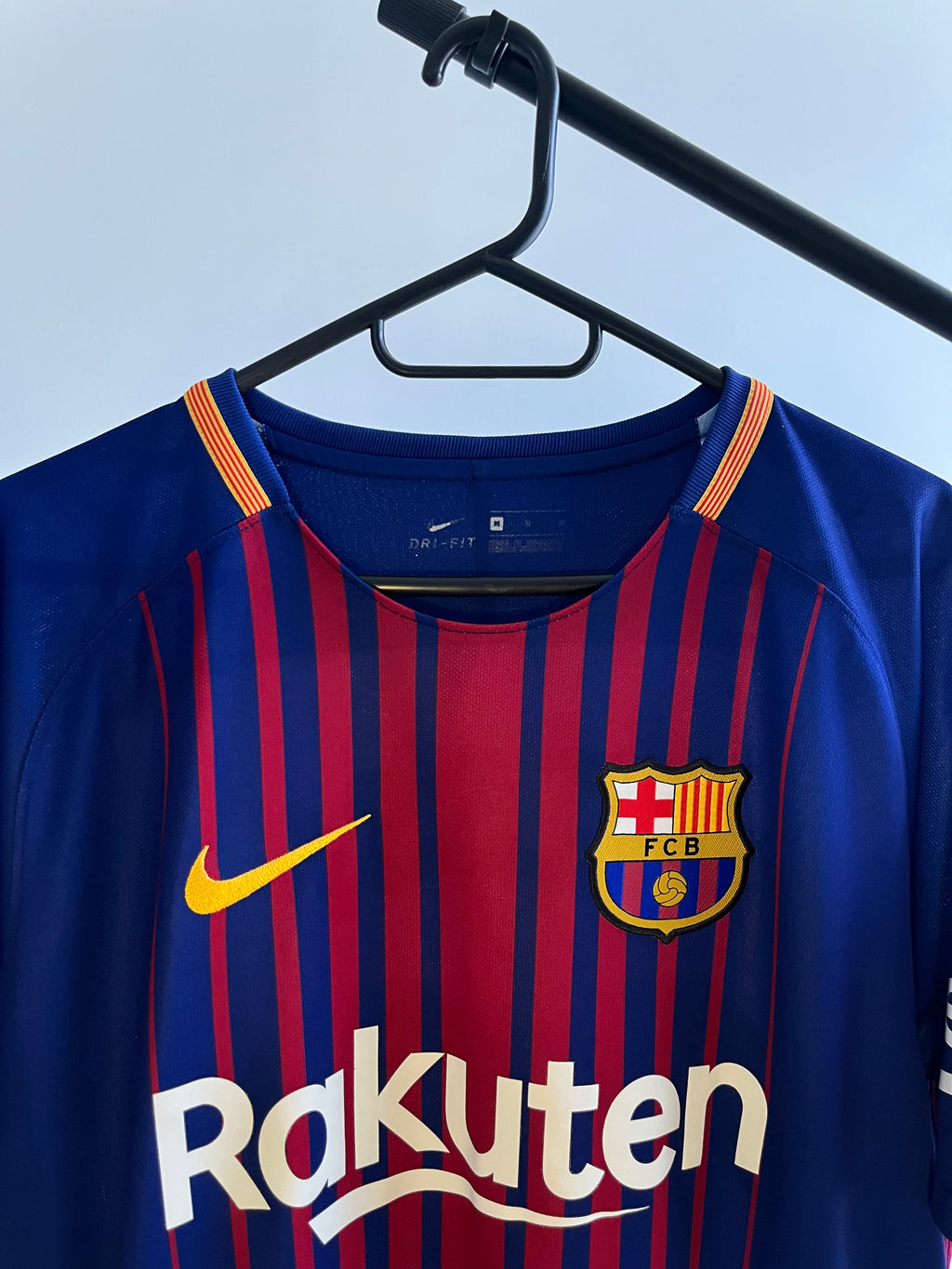 Jersey Original Barcelona 2017/18 Local Messi 847255-456 Nike
