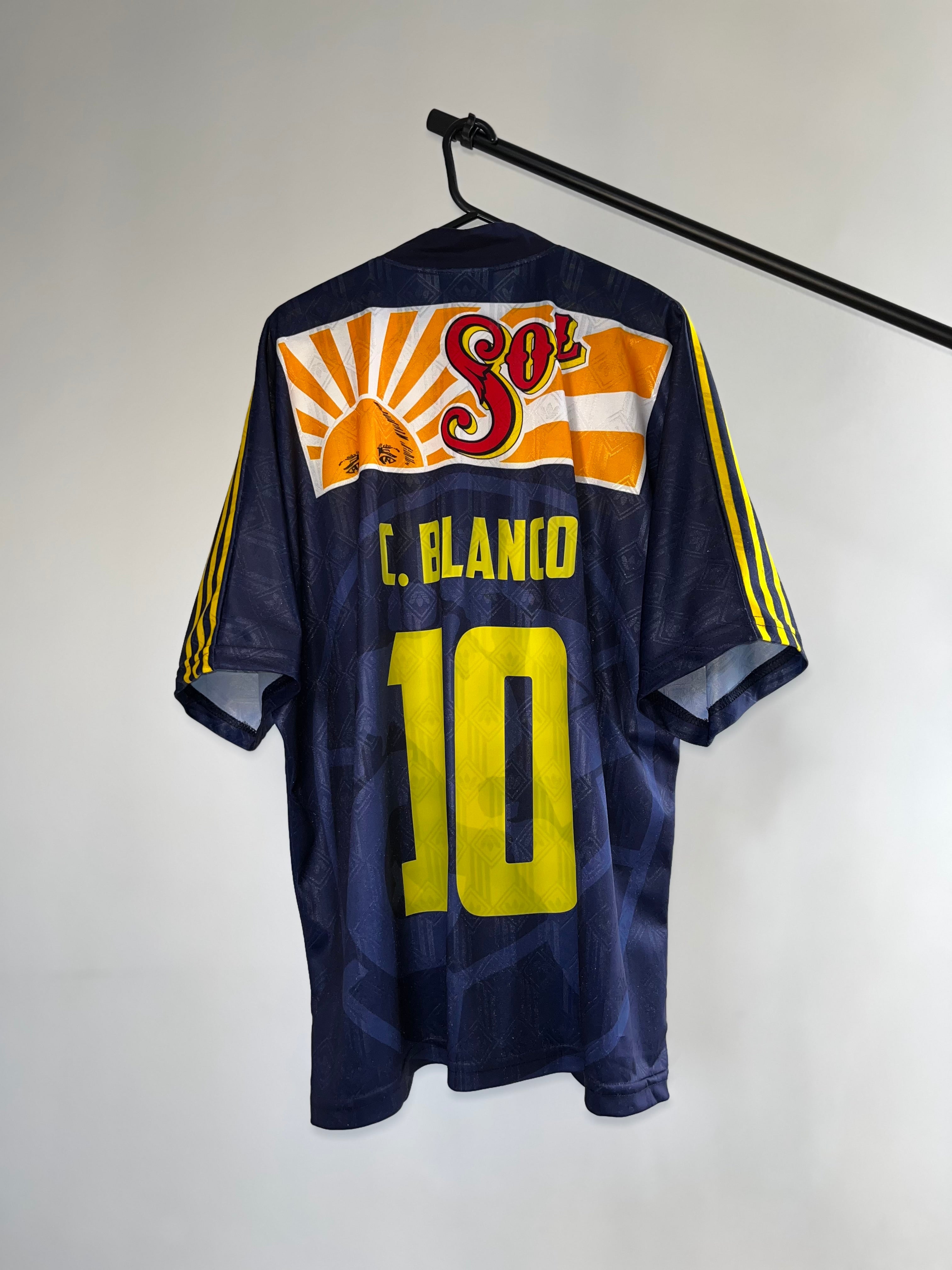 Jersey Original America 1997/98 Visita Cuauhtémoc Blanco Adidas Coca Cola