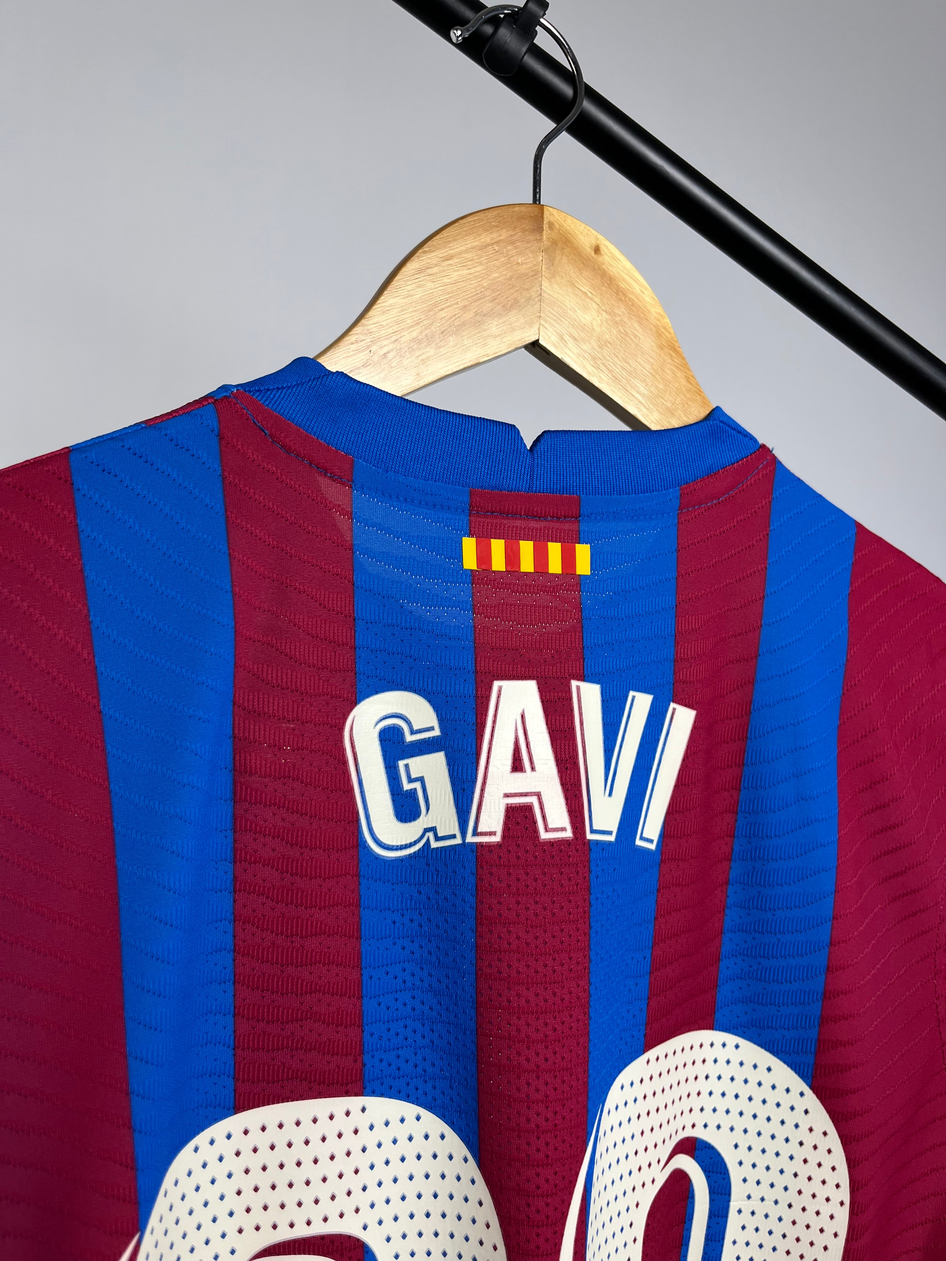 Jersey de Utilería de Gavi | Barcelona vs Atlético de Madrid 2021/22 Spare Match Issued