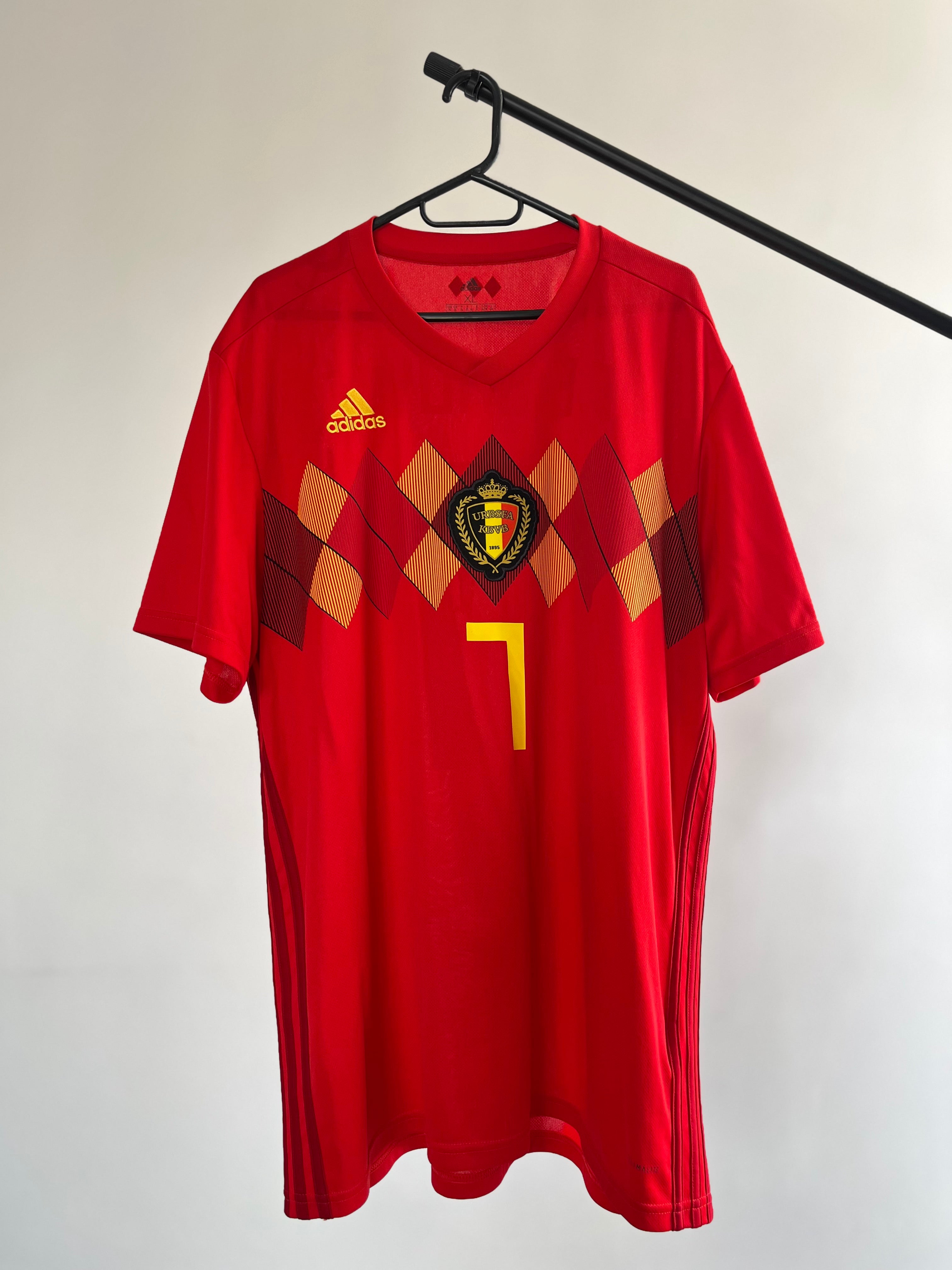 Jersey Original Belgica Mundial 2018 Local De Bruyne BQ4520 Adidas