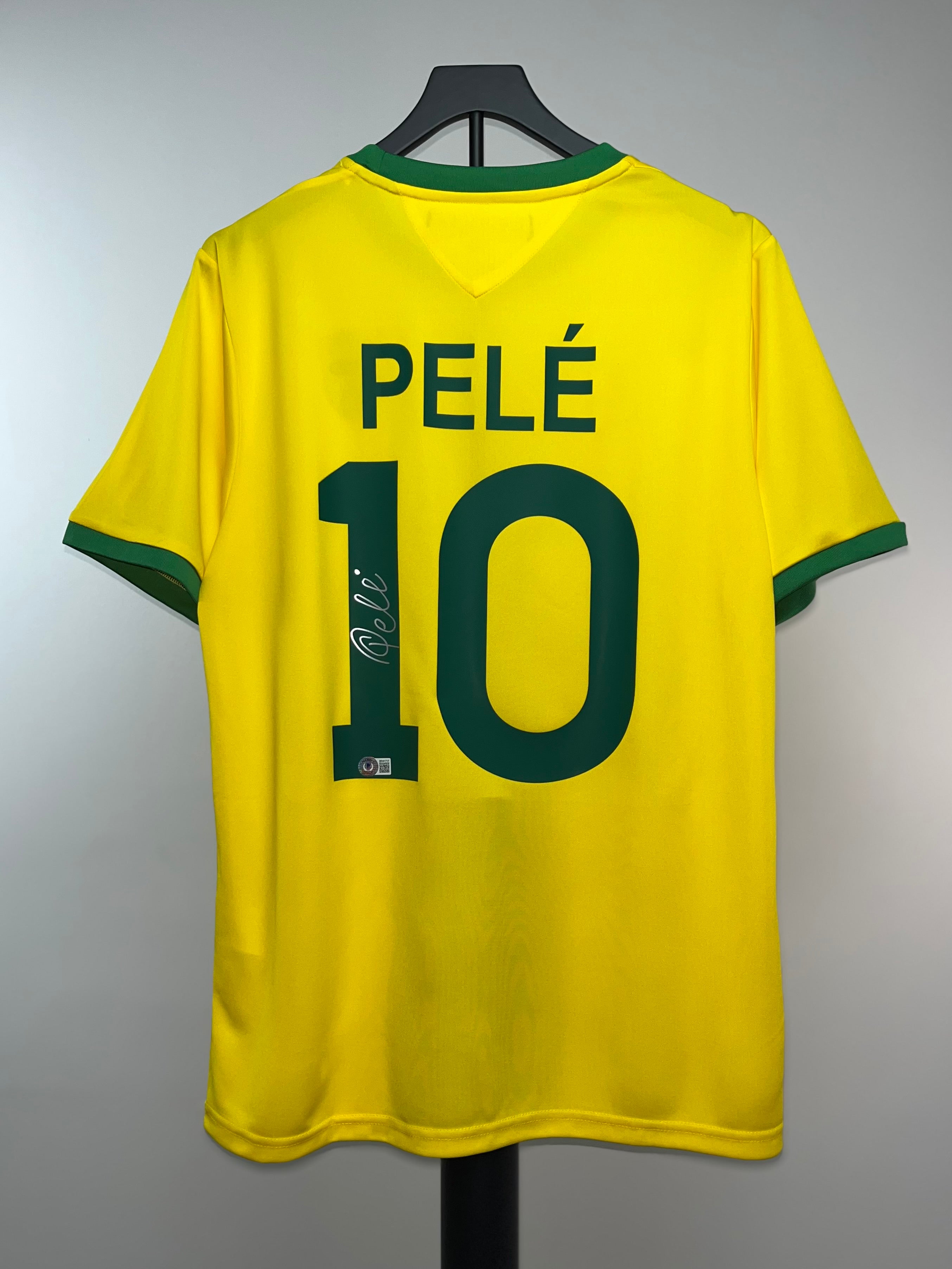 Autógrafo Pelé | Brasil Mundial México 1970 certificado Beckett