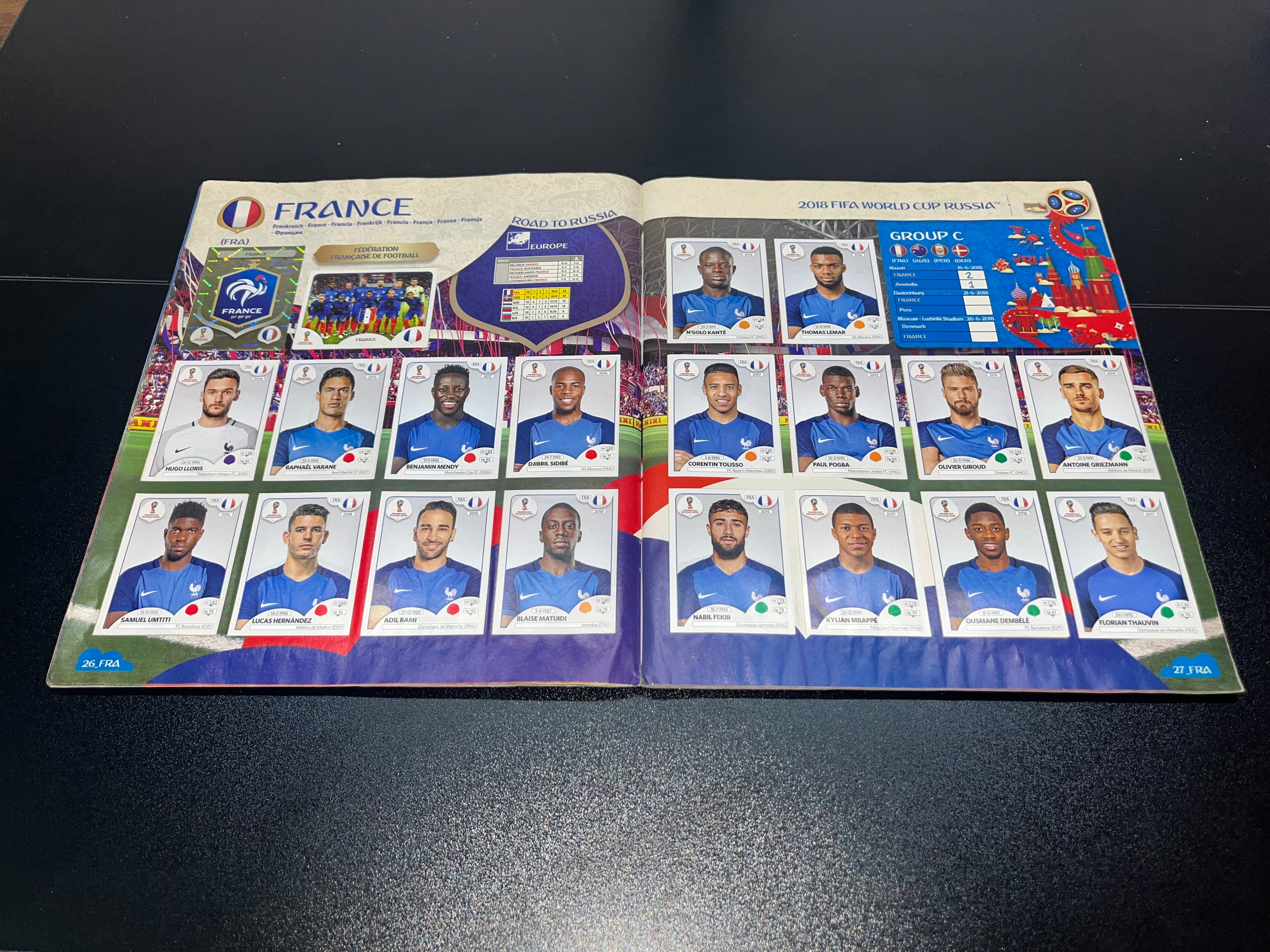Álbum Panini Mundial Rusia 2018 Original 100% Lleno
