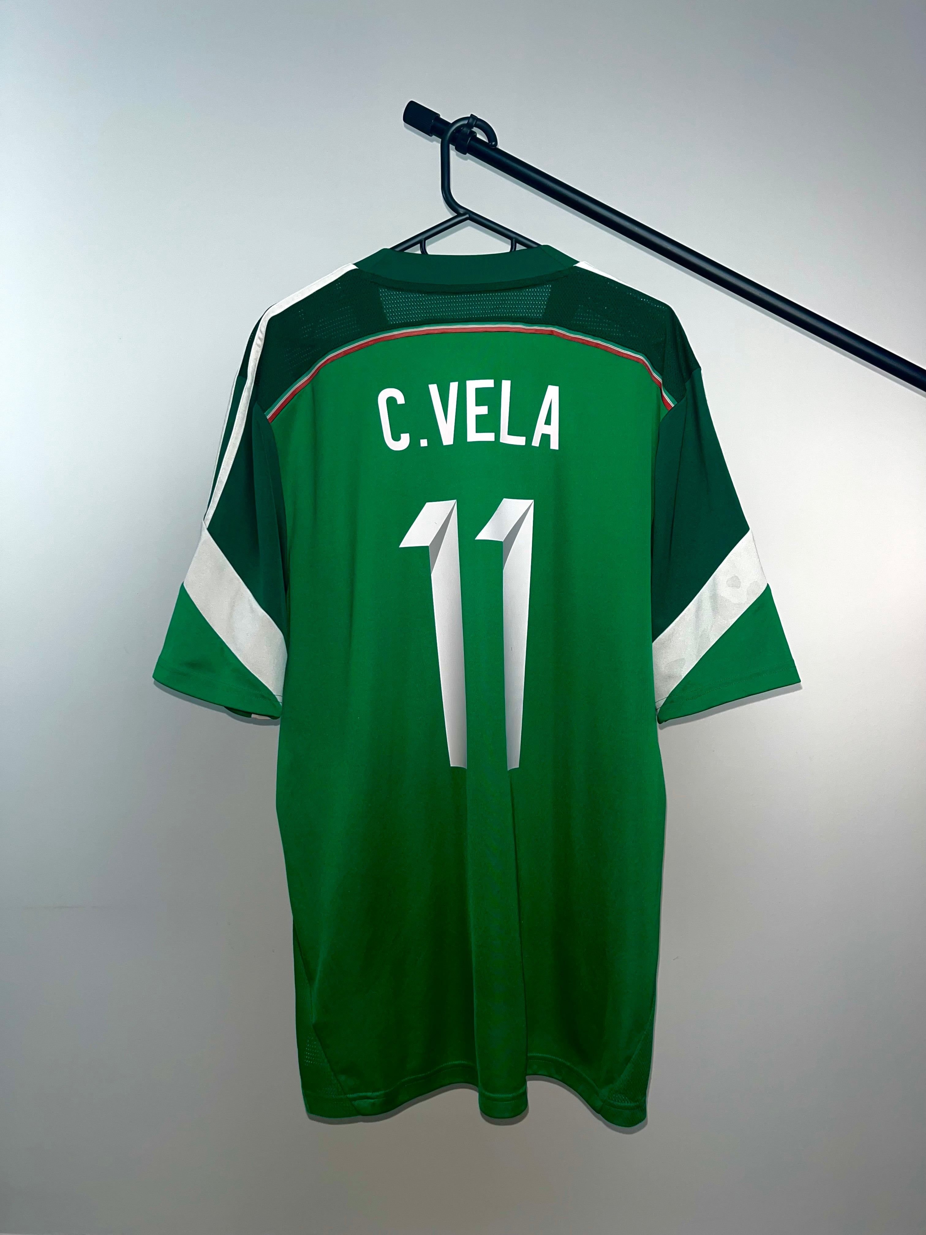 Jersey Original Mexico Mundial 2014 Local Carlos Vela G86985 Adidas