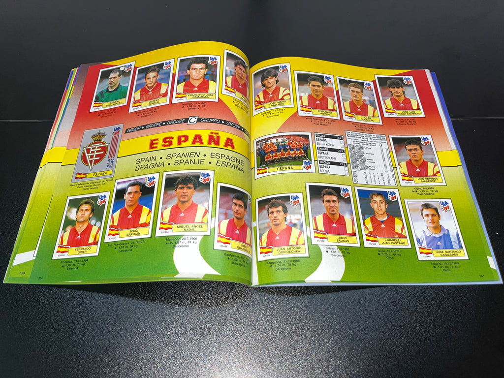 Álbum Panini Reedición USA 1994 Original 100% Lleno