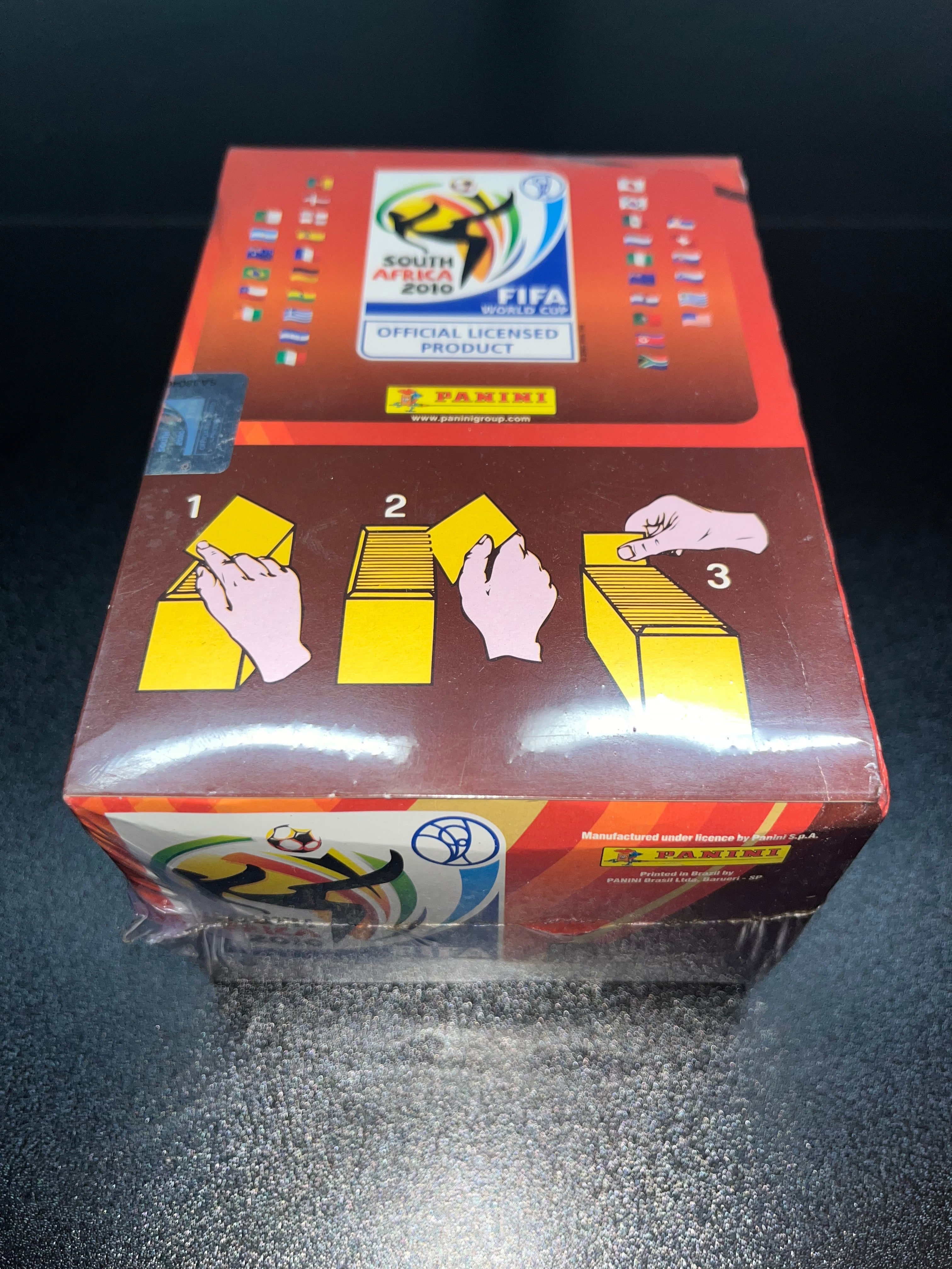 Caja Sellada Panini Mundial Sudáfrica 2010 | 100 Sobres Original