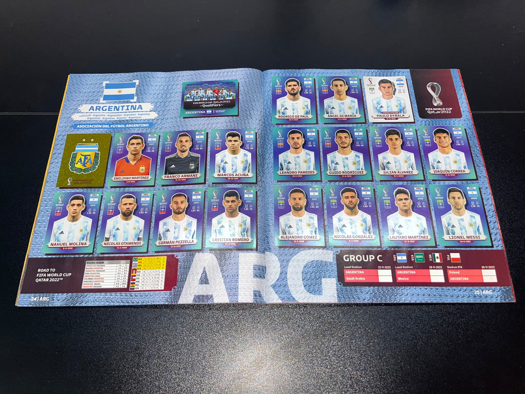 Álbum Panini Mundial Qatar 2022 Original 100% Lleno