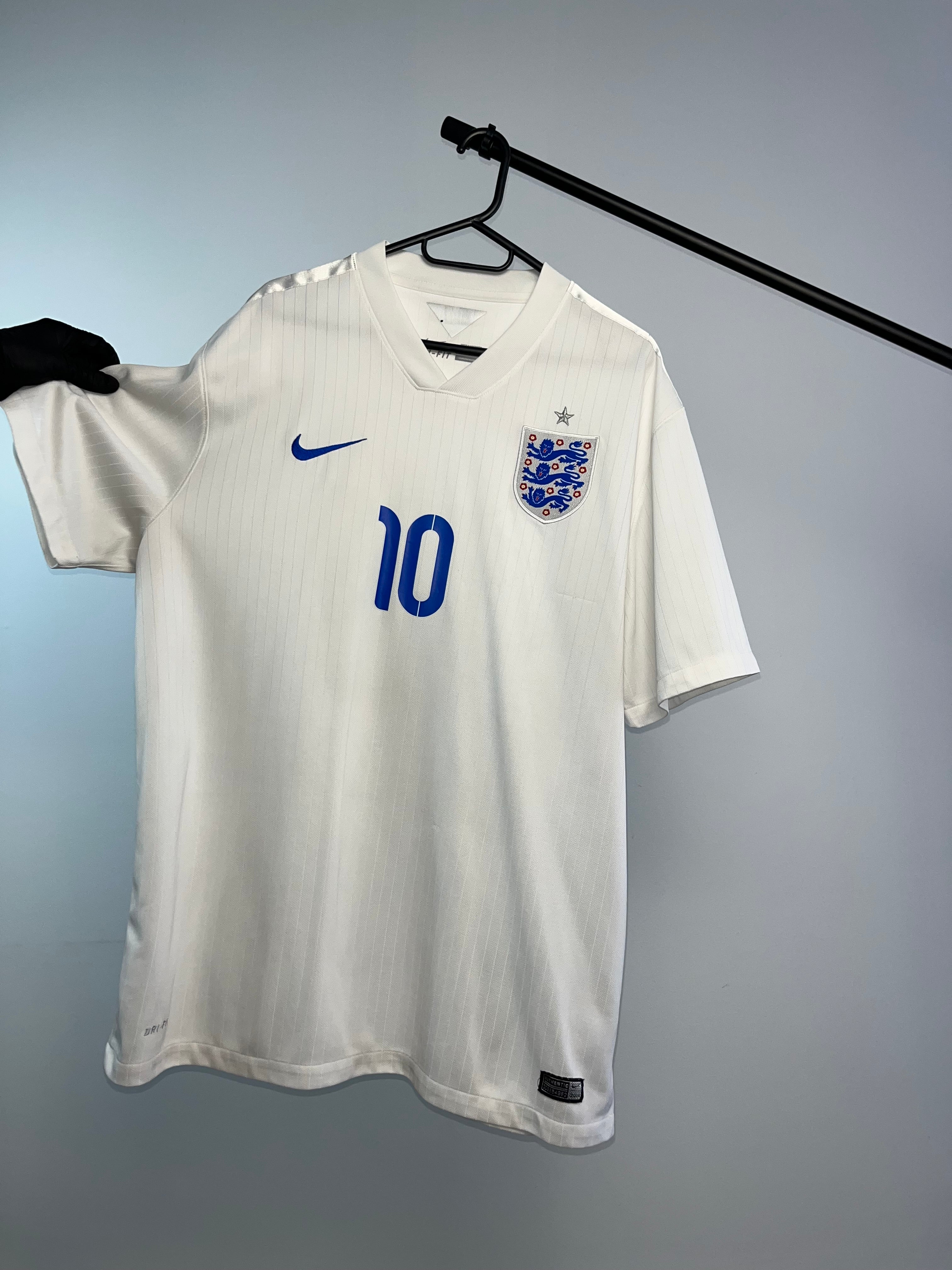 Jersey Original Inglaterra Mundial 2014 Local Rooney 588101-105 Nike
