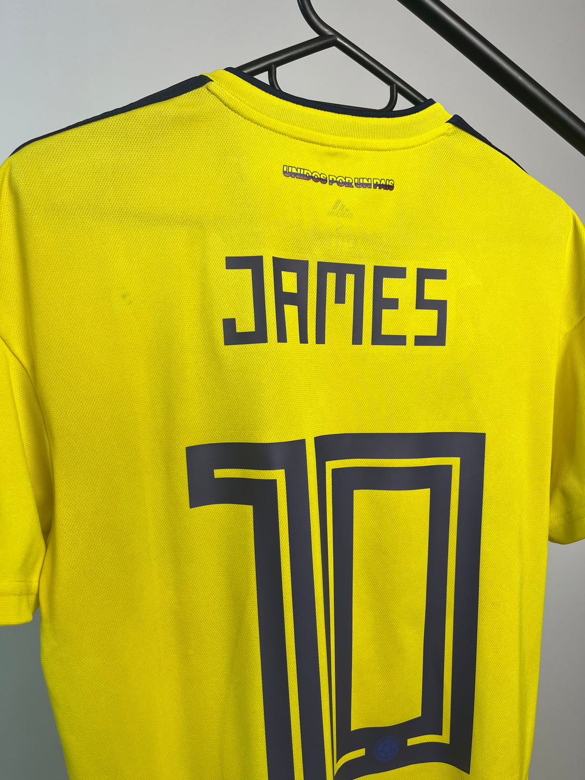 Jersey Original Colombia mundial Rusia 2018 local James CW1526 Adidas