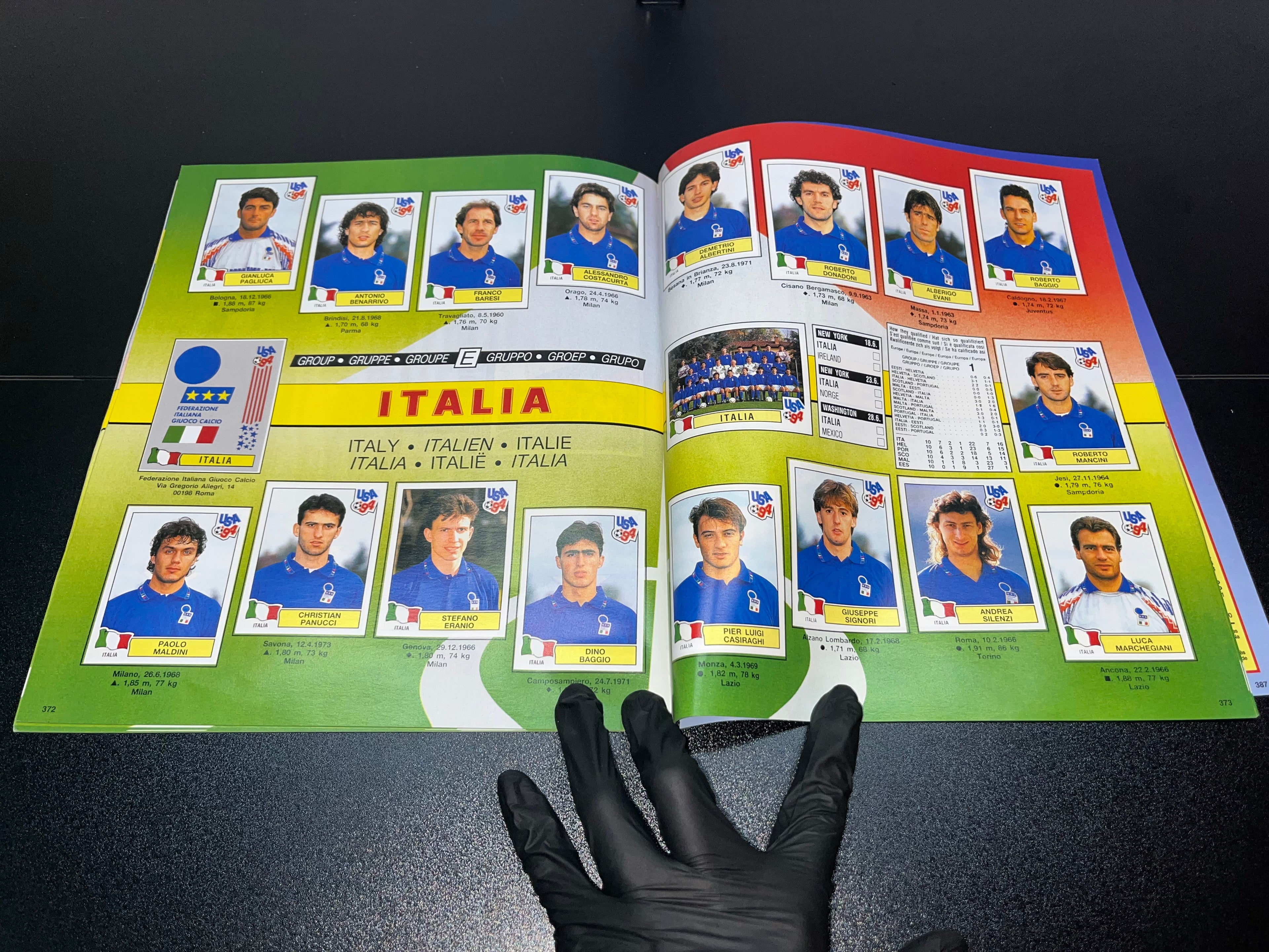 Álbum Panini Reedición USA 1994 Original 100% Lleno