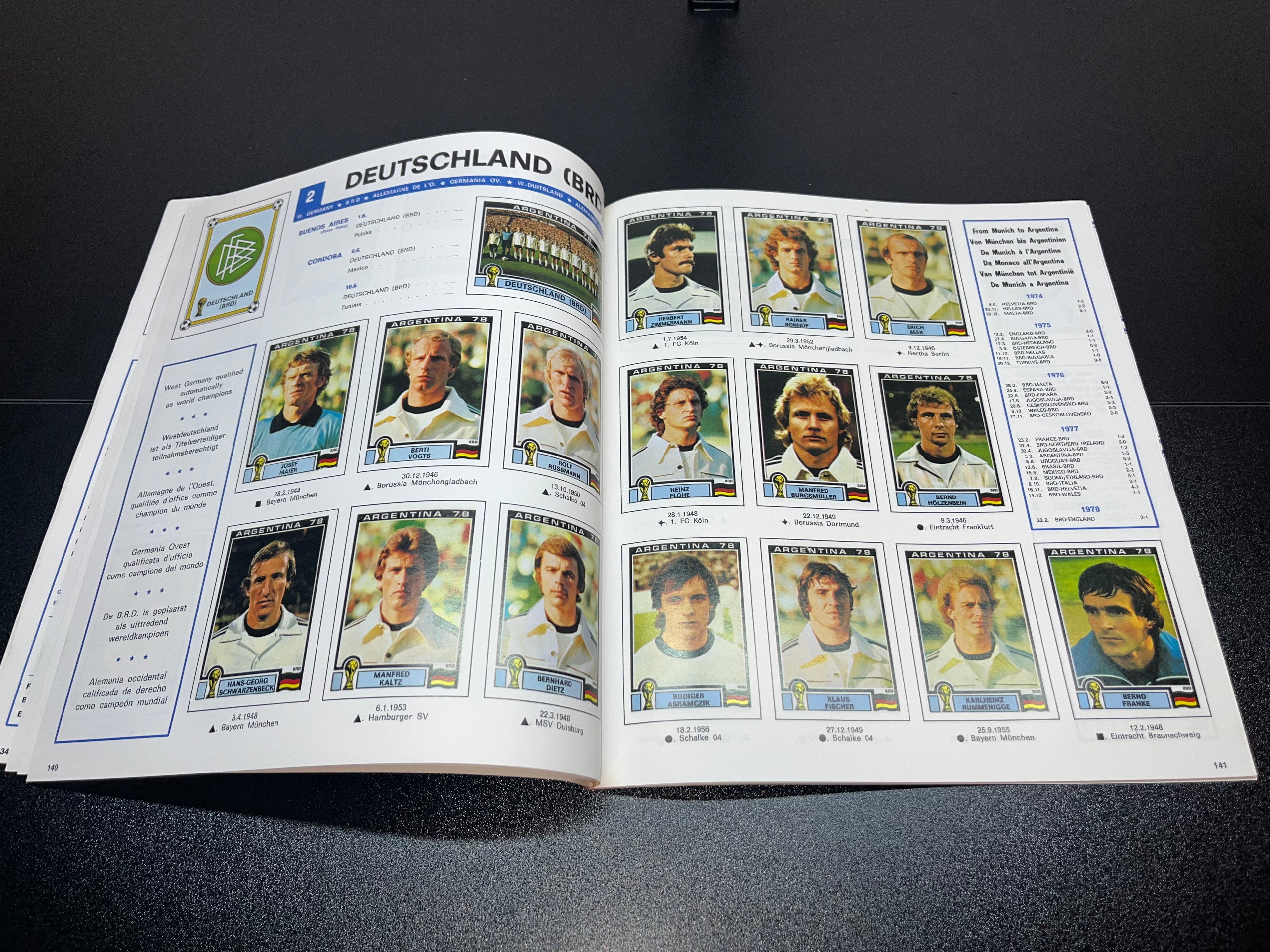 Álbum Panini Reedición Argentina 1978 Original 100% Lleno