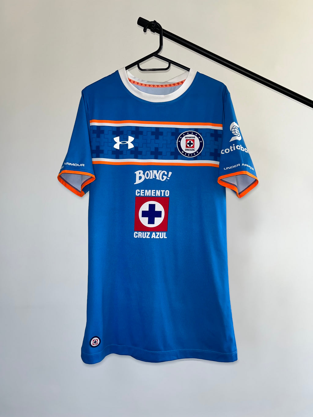 Jersey Original Cruz Azul 2015/16 Local Chaco Gimenez Under Armour 1265036