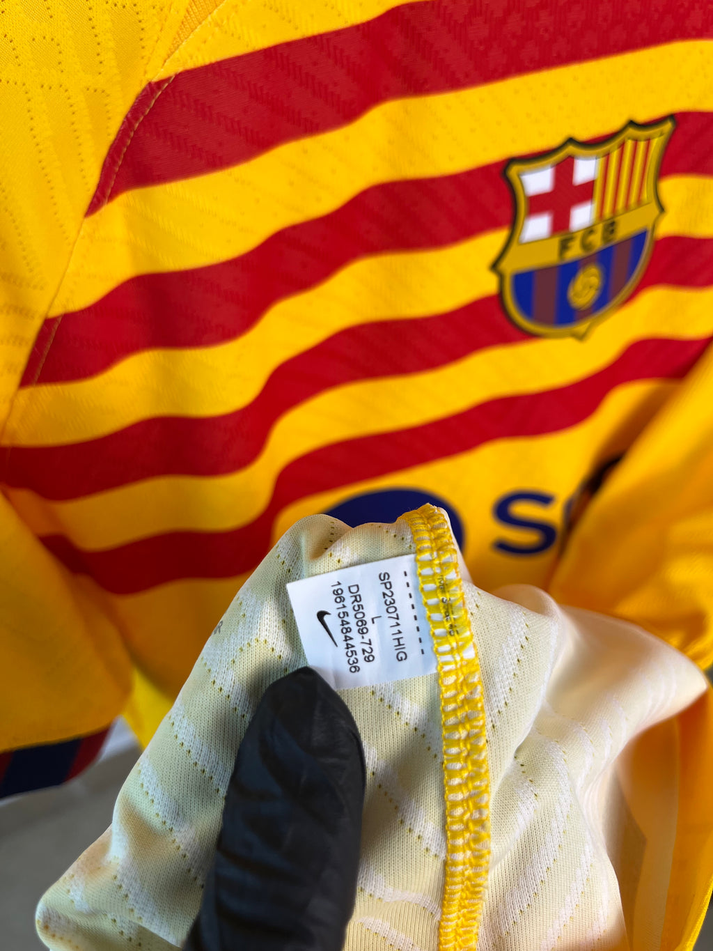 Jersey de Utilería de Robert Lewandowski | Barcelona Campeón LaLiga 2022/23 Spare Match Issued