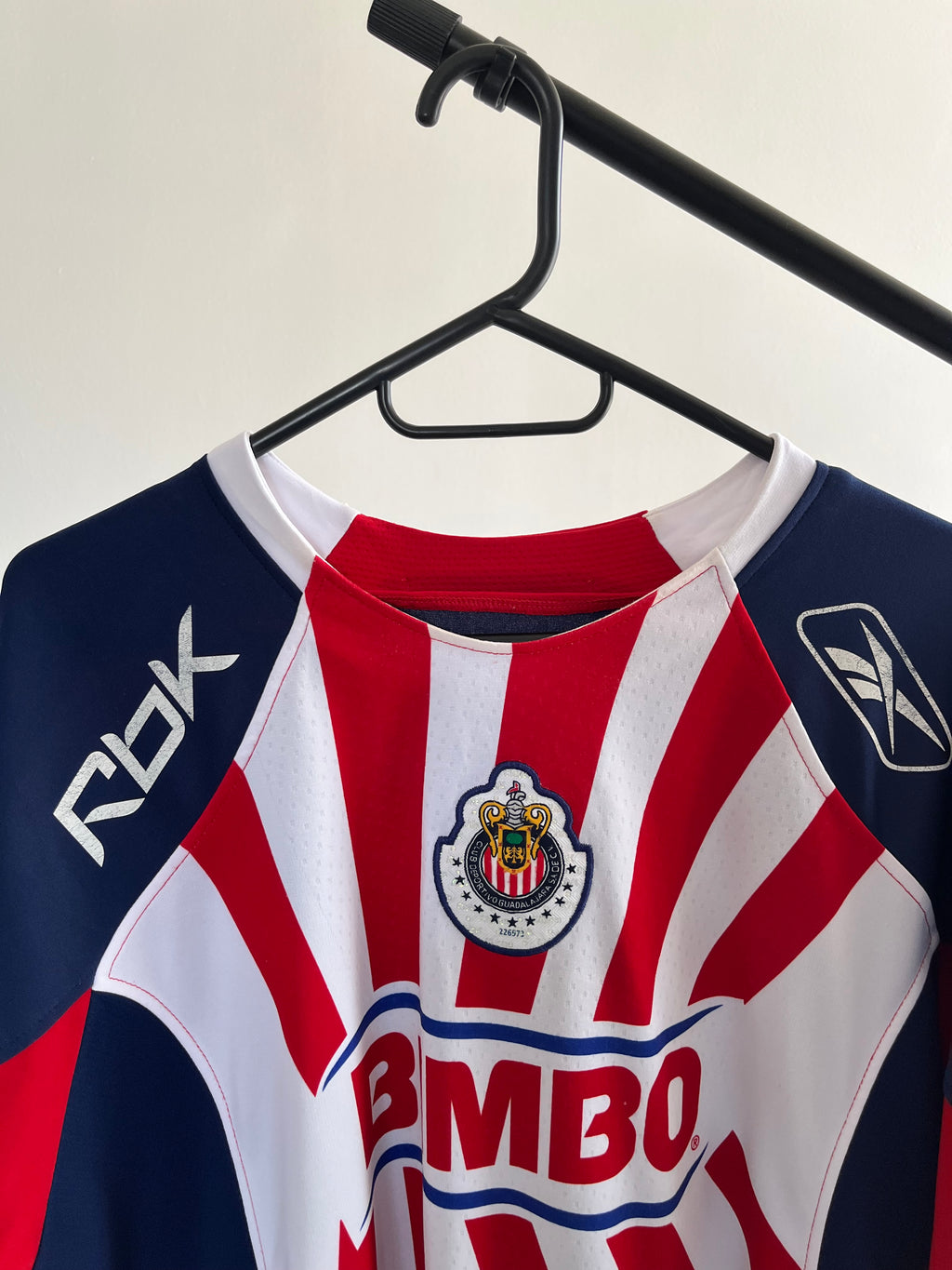 Jersey Original Chivas 2008/09 Local Javier Chicharito Reebok Retro/Vintage
