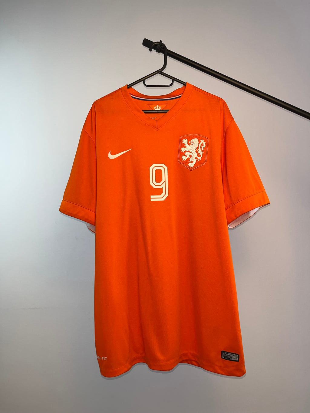 Jersey Original Holanda Mundial 2014 Local Van Persie 577962-815 Nike