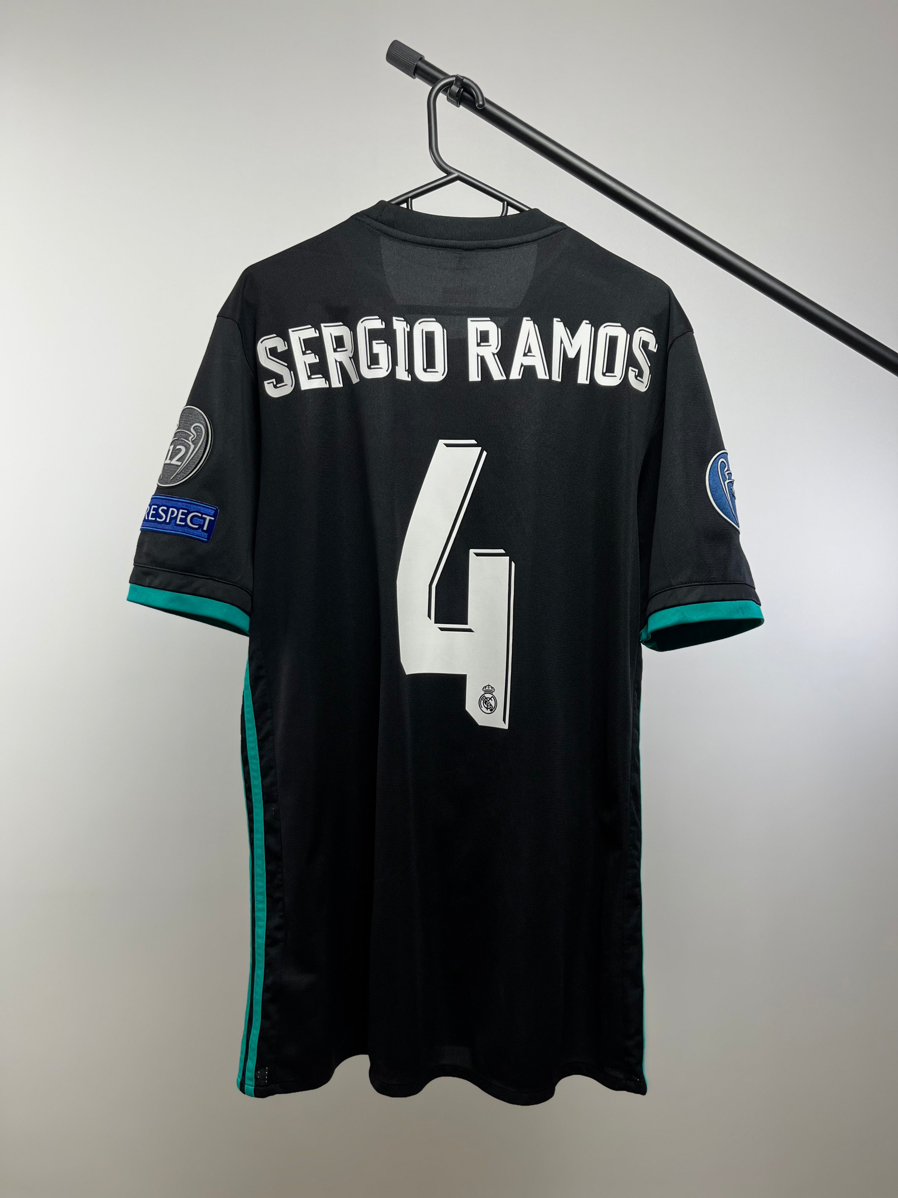 Jersey Original Real Madrid 2017/18 Visita Sergio Ramos BR3543 Adidas