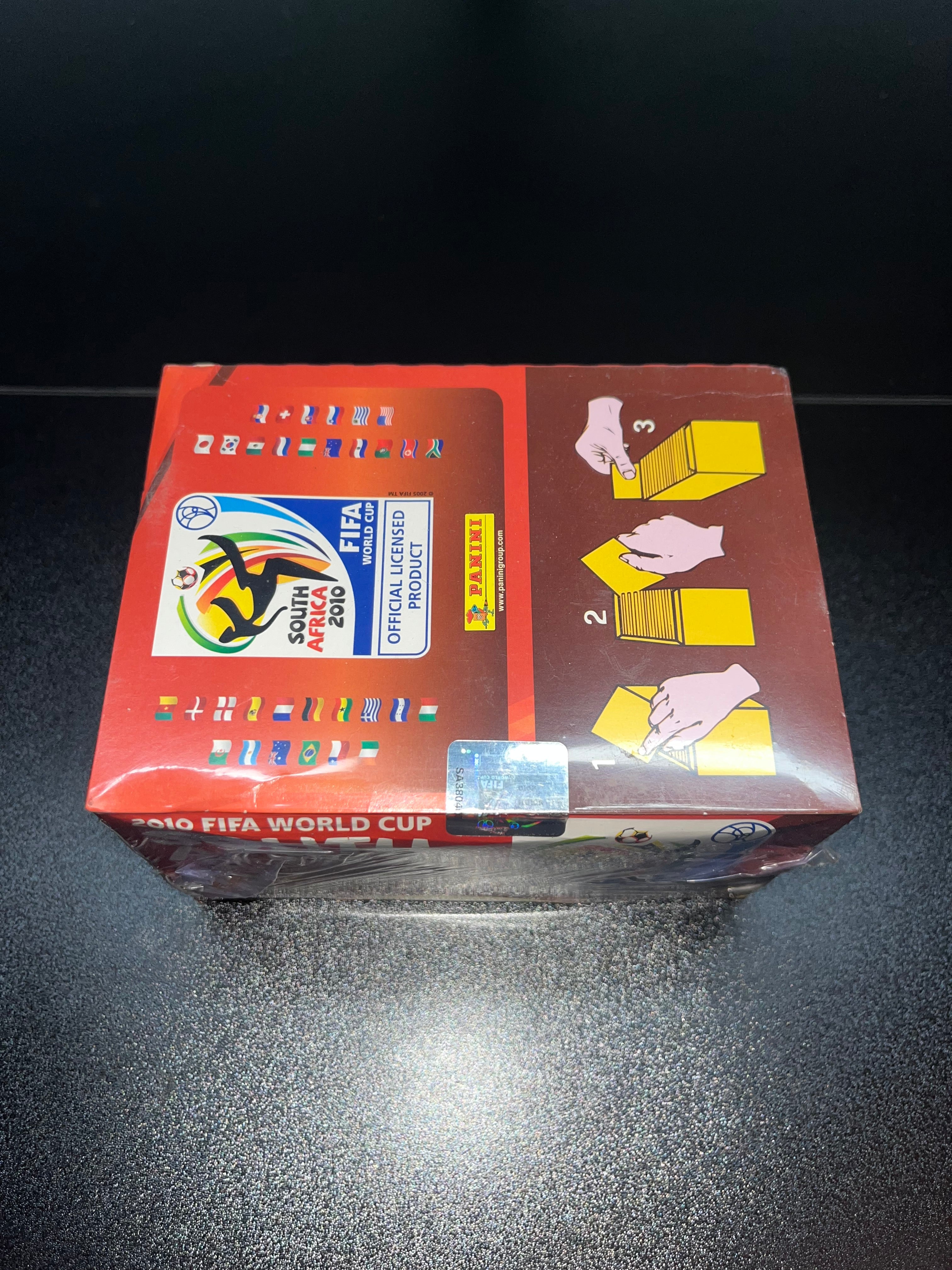 Caja Sellada Panini Mundial Sudáfrica 2010 | 100 Sobres Original
