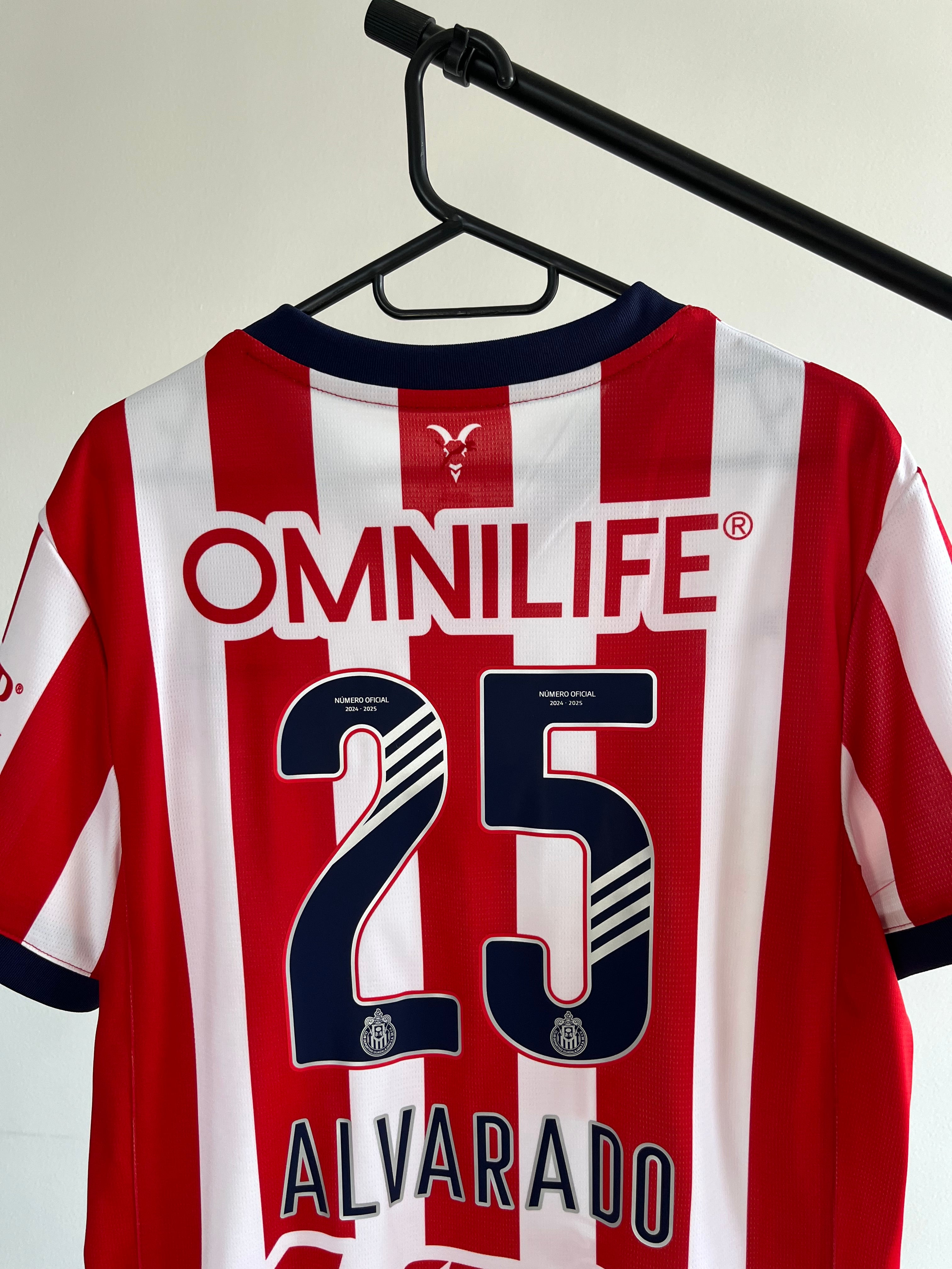 Jersey Original Chivas 2024/25 Local 706245-01 Puma Hormiga o Piojo (Escoger Dorsal)