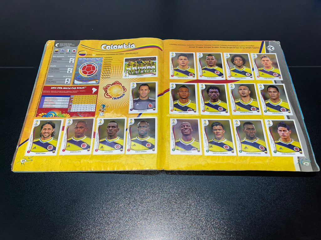 Álbum Panini Mundial Brasil 2014 Original 100% Lleno