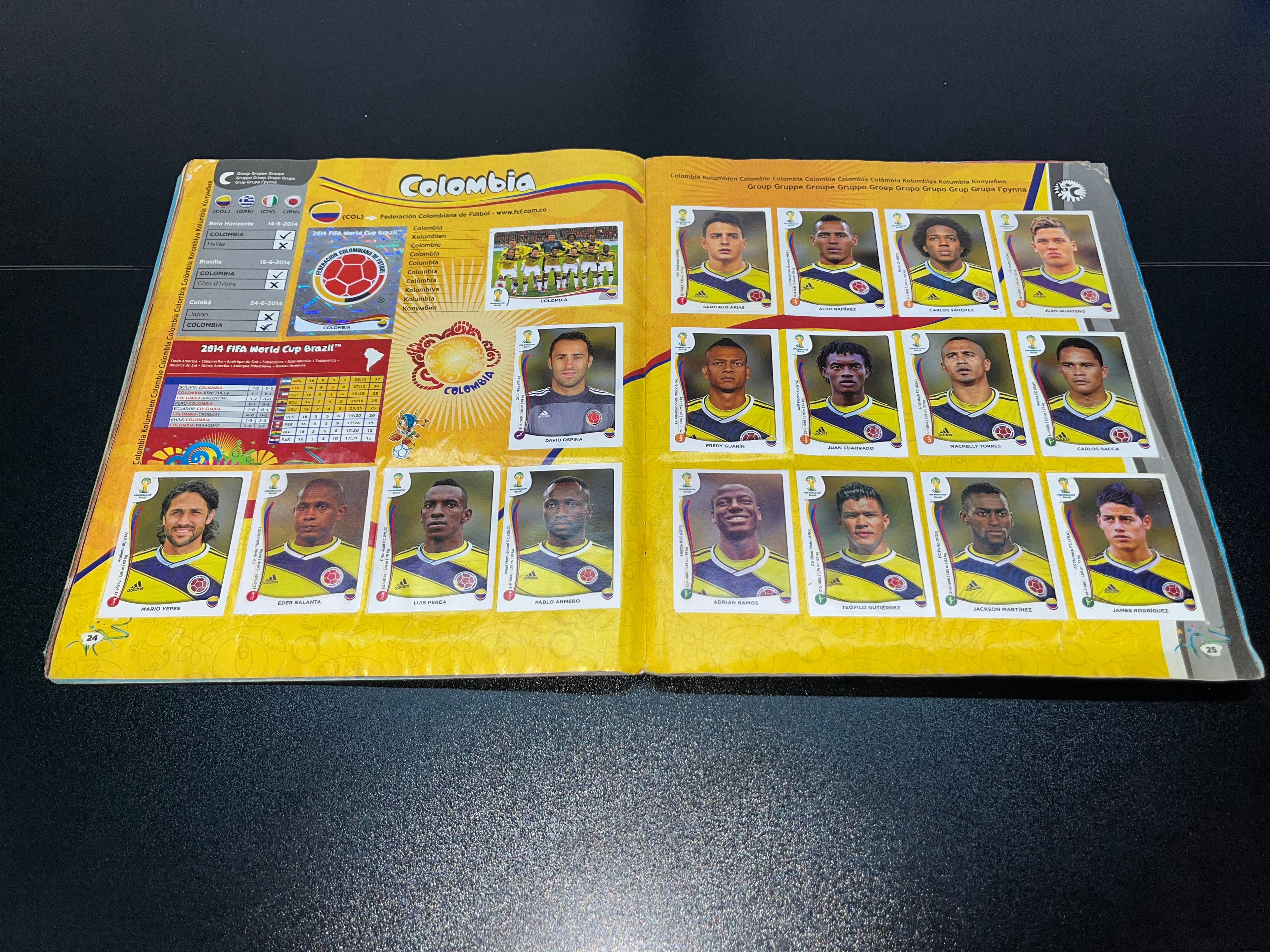 Álbum Panini Mundial Brasil 2014 Original 100% Lleno