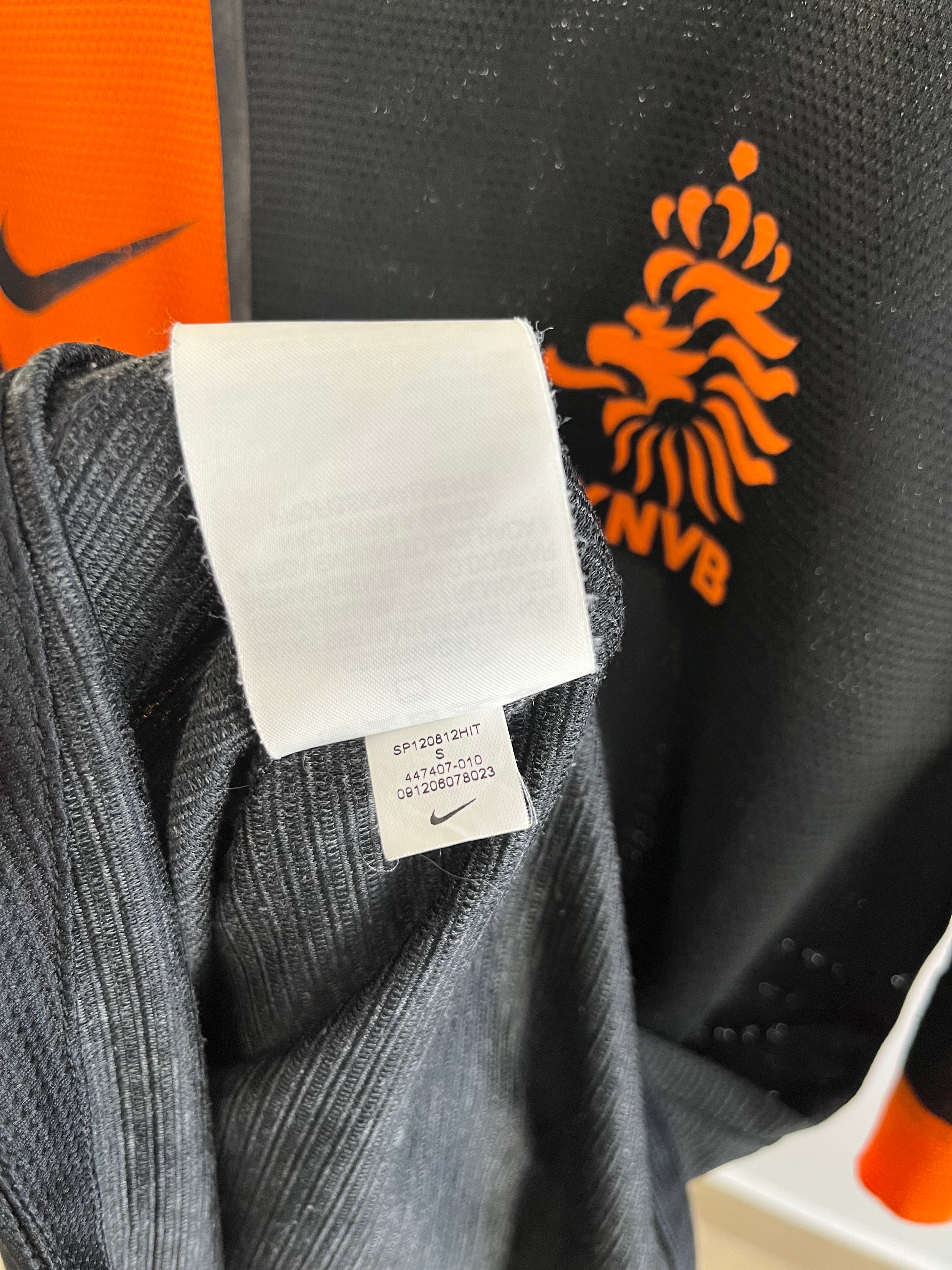 Jersey Original Holanda Eurocopa 2012 Visita Van Persie 447407-010 Nike Version Jugador