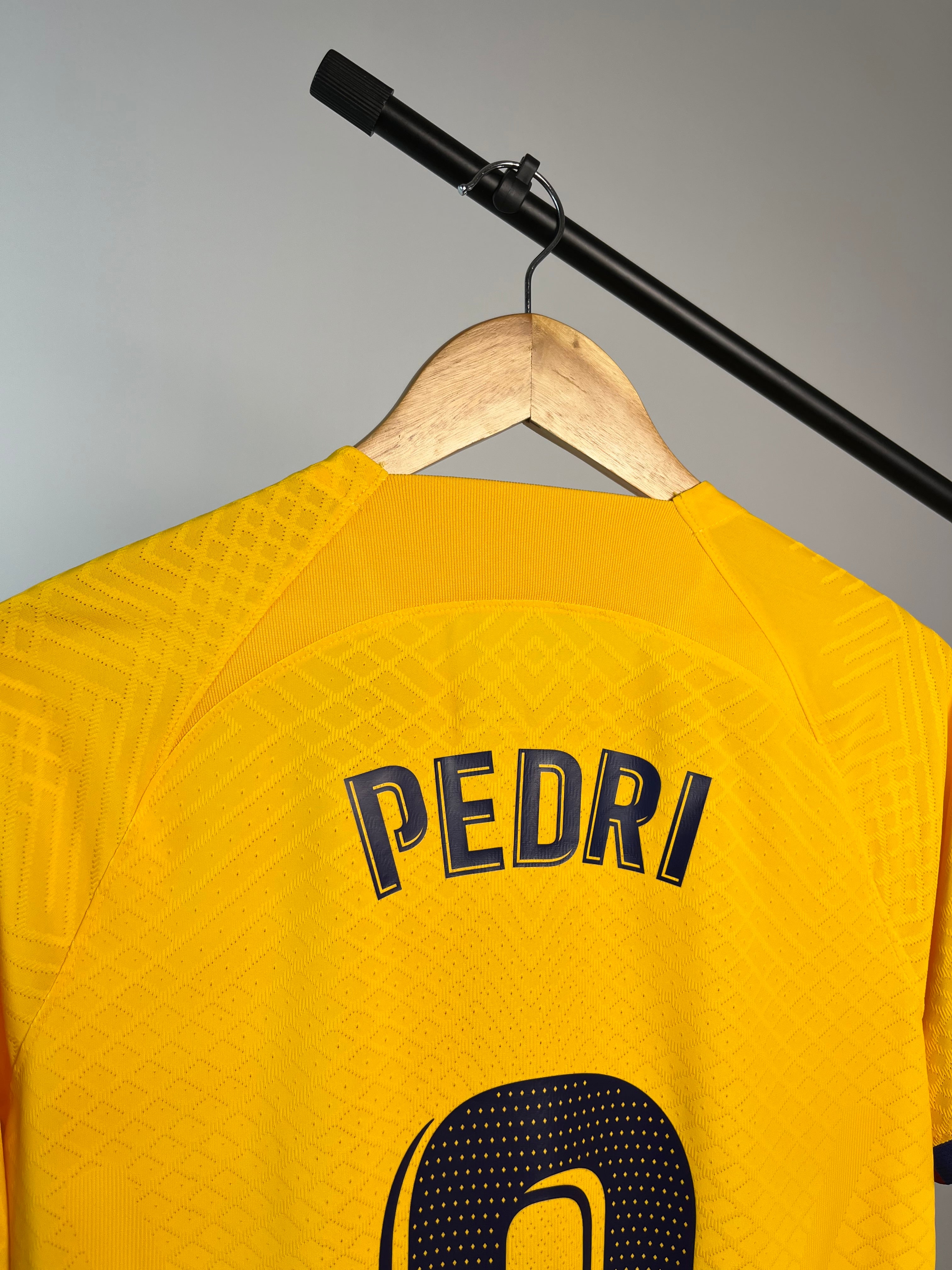 Jersey de Utilería de Pedri | Barcelona Campeón LaLiga 2022/23 Spare Match Issued