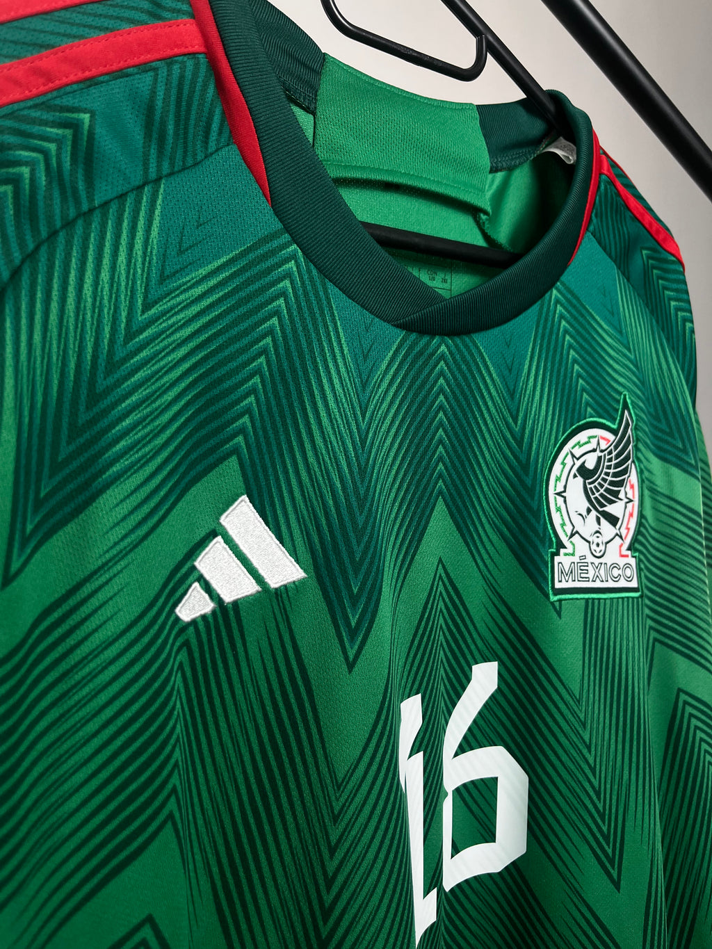 Jersey Original Mexico Mundial 2022 Local Quiñones HD6899 Adidas