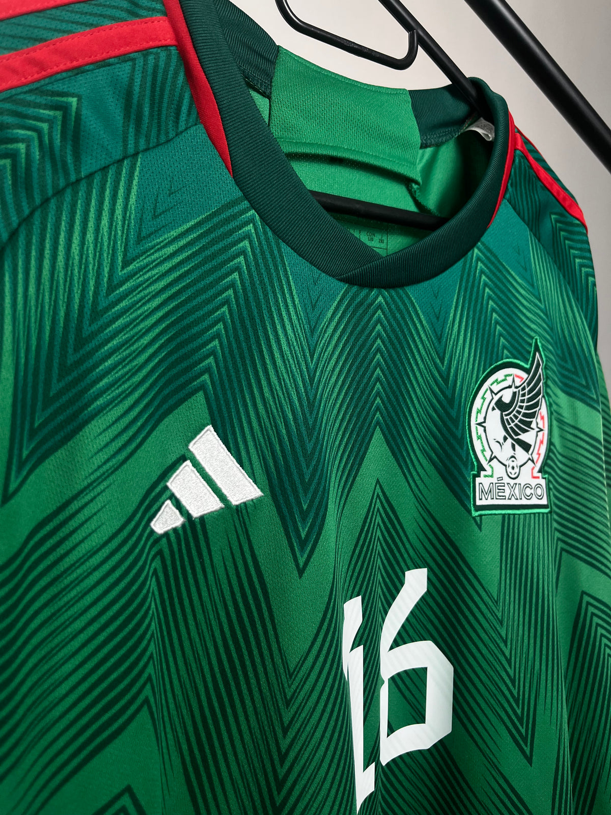 Jersey Original Mexico Mundial 2022 Local Quiñones HD6899 Adidas
