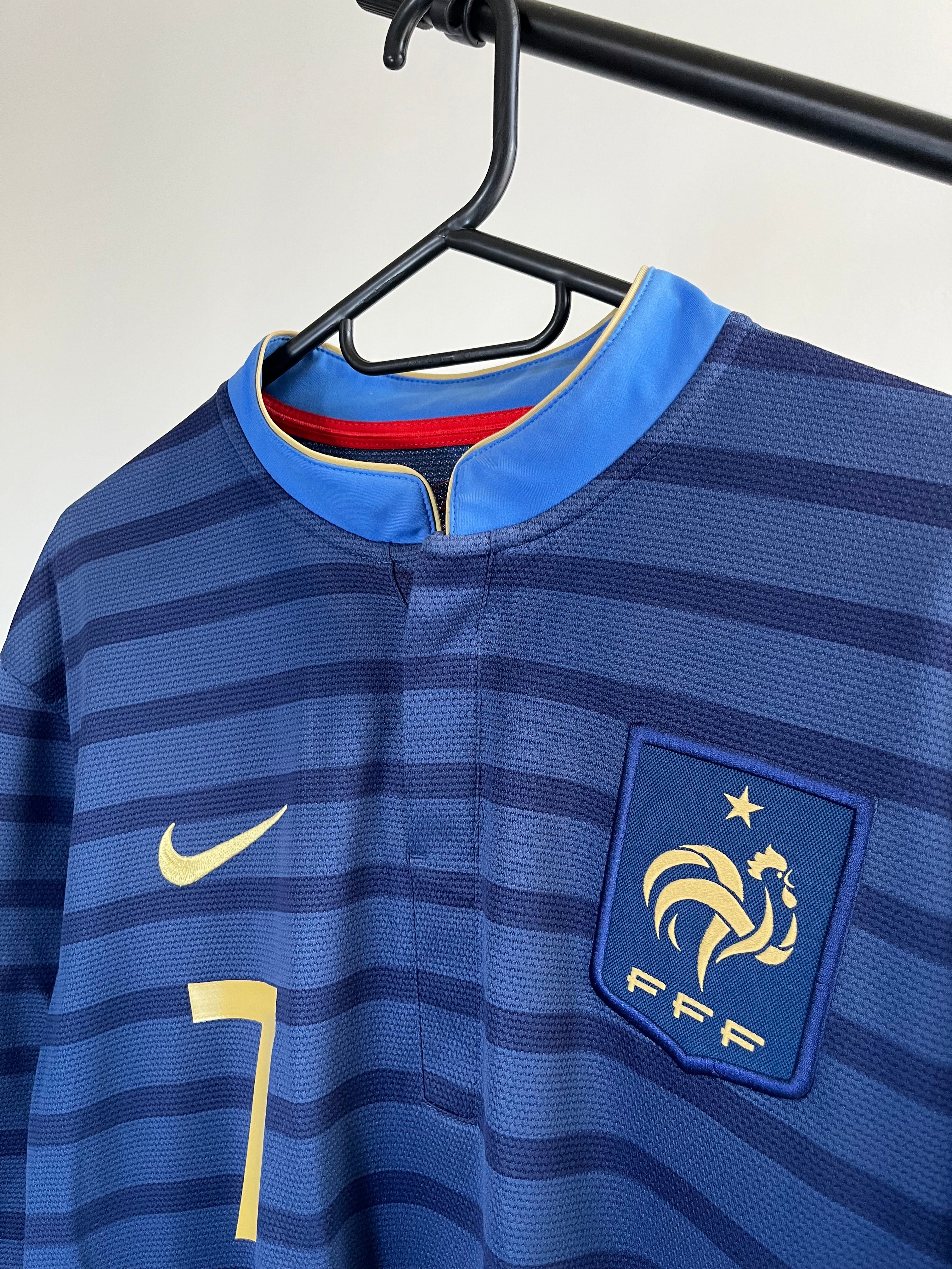 Jersey Original Francia Eurocopa 2012 Local Ribery 449680-405 Nike