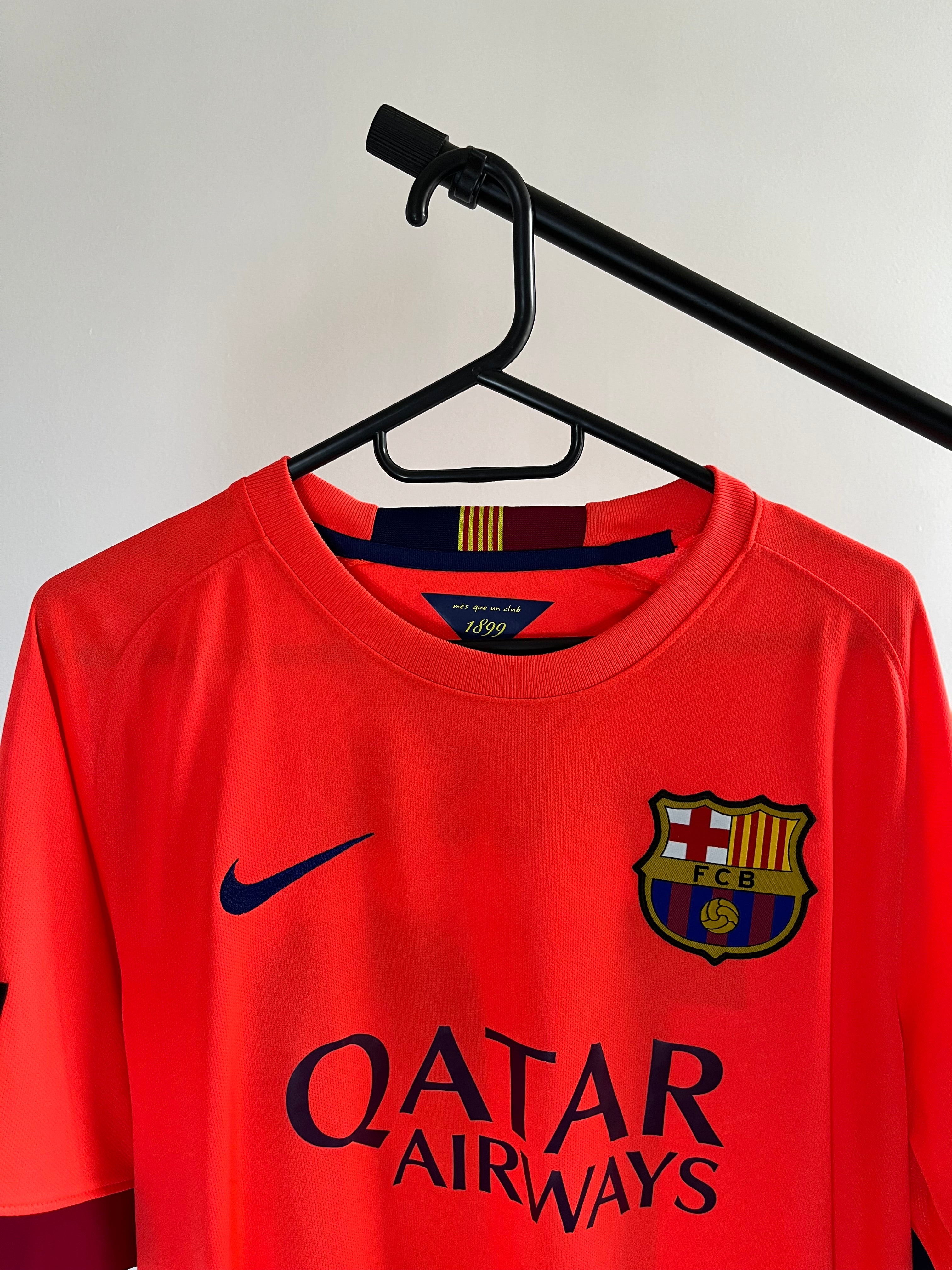 Jersey Original Barcelona 2014/15 Visita Messi 610595-672 Nike