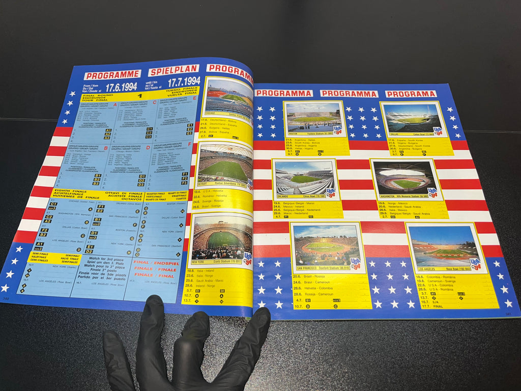 Álbum Panini Reedición USA 1994 Original 100% Lleno
