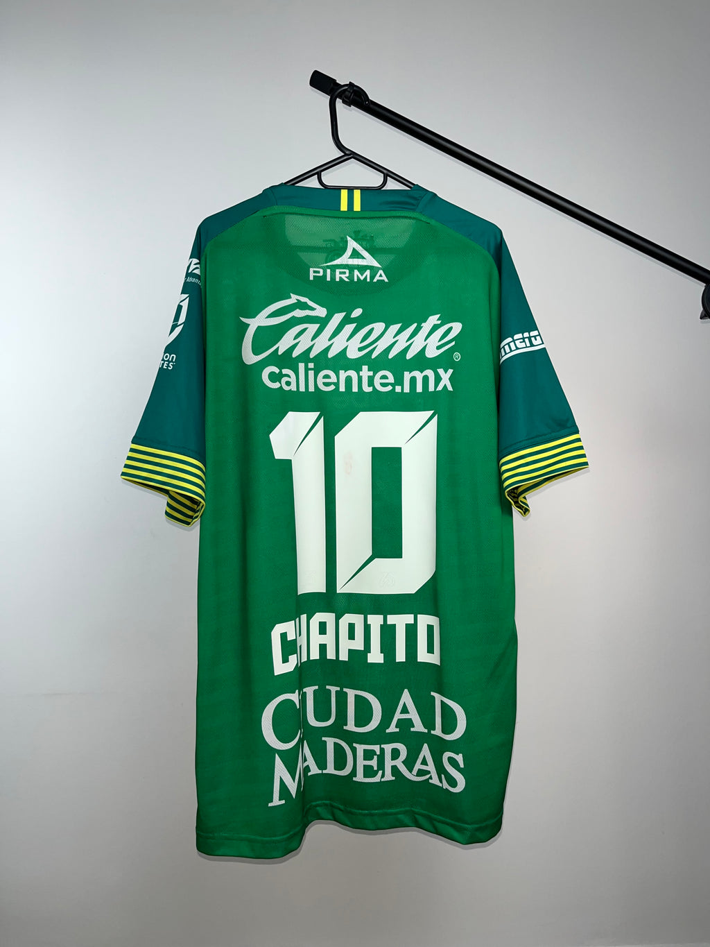 Jersey Original Leon FC 2019/20 Local Chapo Montes Pirma (Retro/Vintage/Clasica)