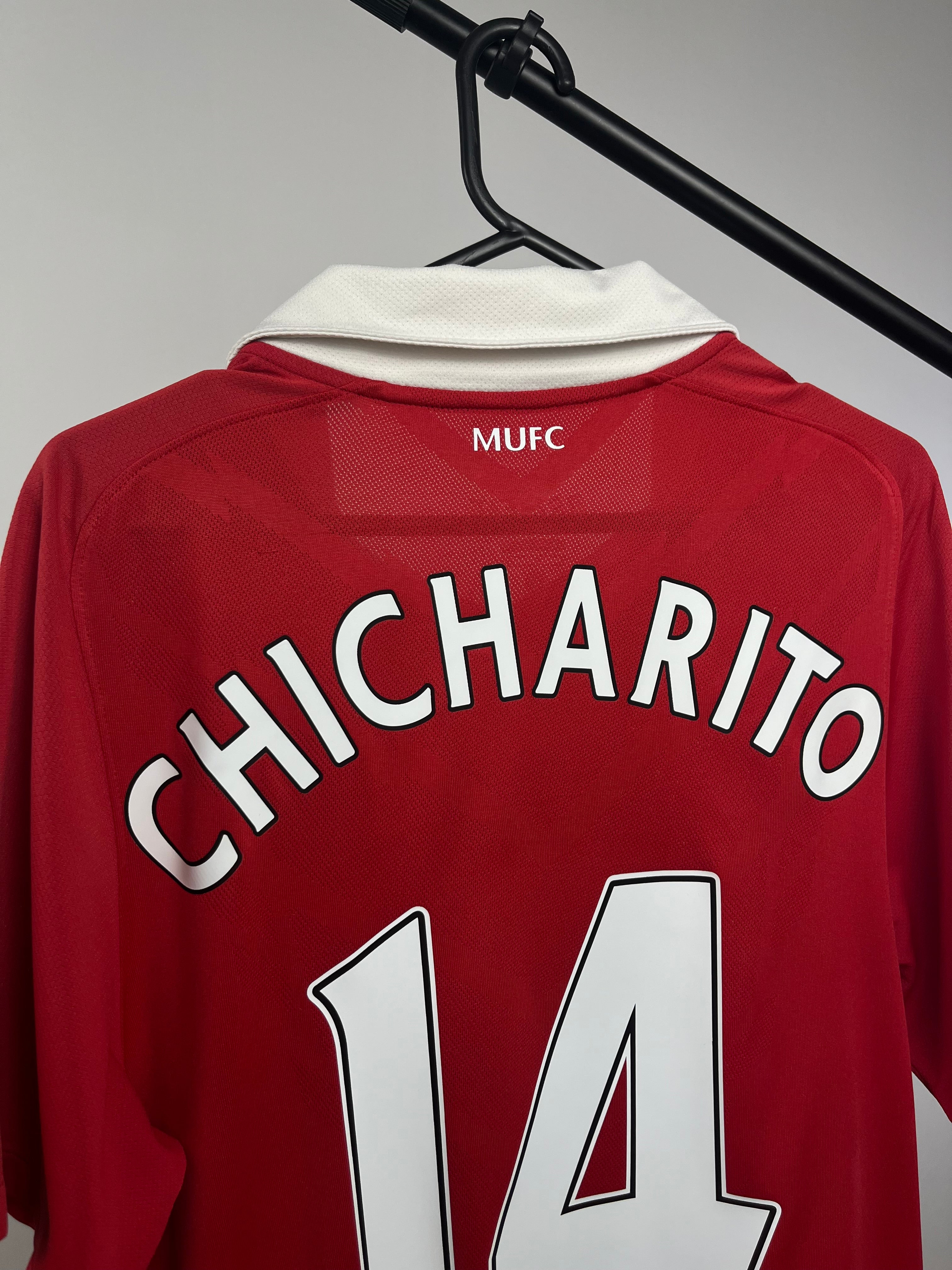 Jersey Original Manchester United 2010/11 local Chicharito 382469-623 Nike