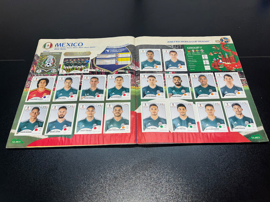 Álbum Panini Mundial Rusia 2018 Original 100% Lleno