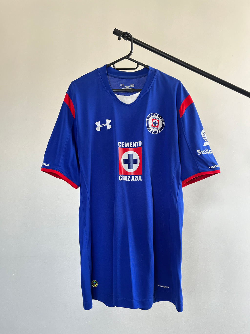 Jersey Original Cruz Azul 2014/15 Local Chaco Gimenez Under Armour 1245247