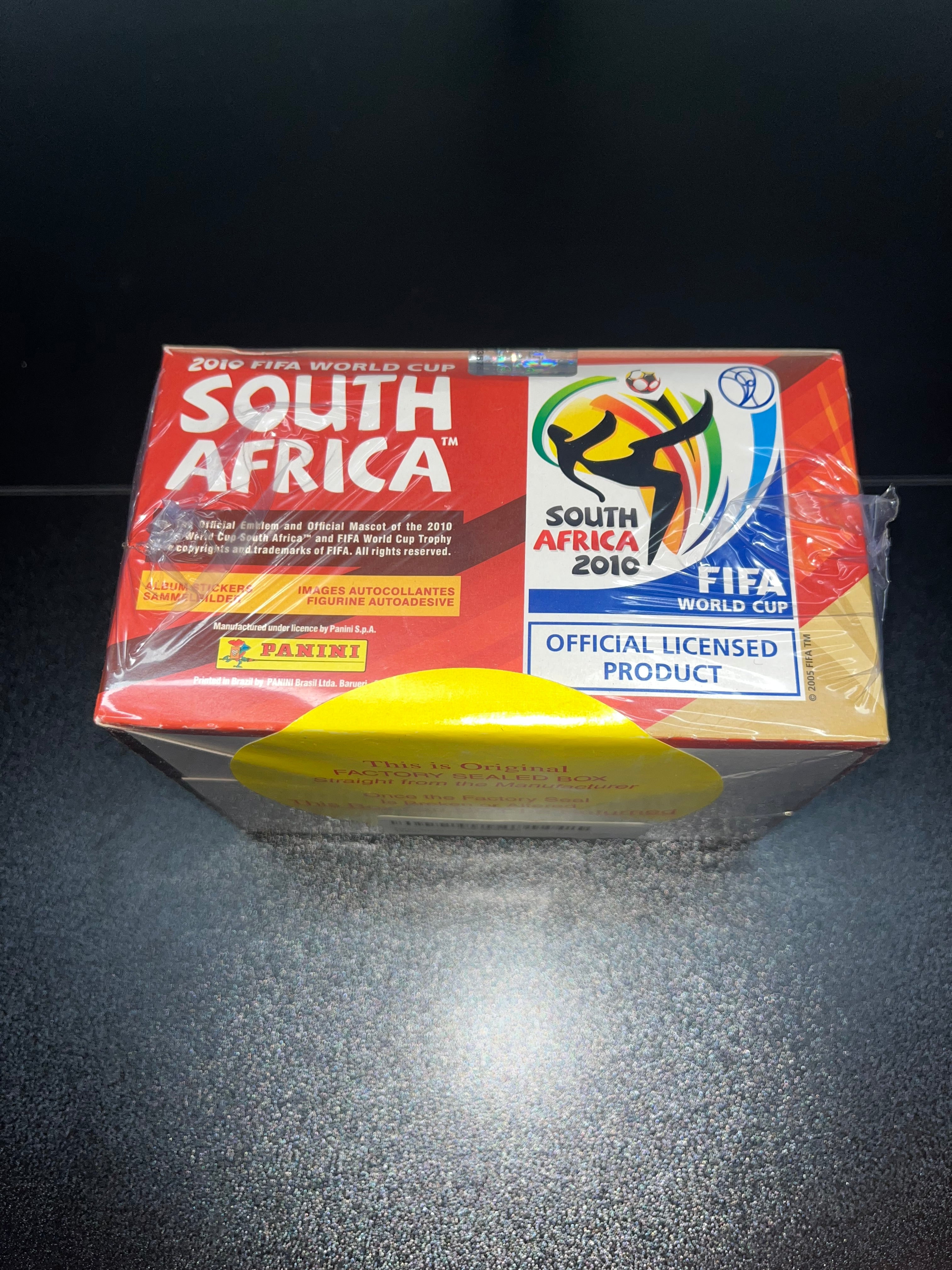 Caja Sellada Panini Mundial Sudáfrica 2010 | 100 Sobres Original