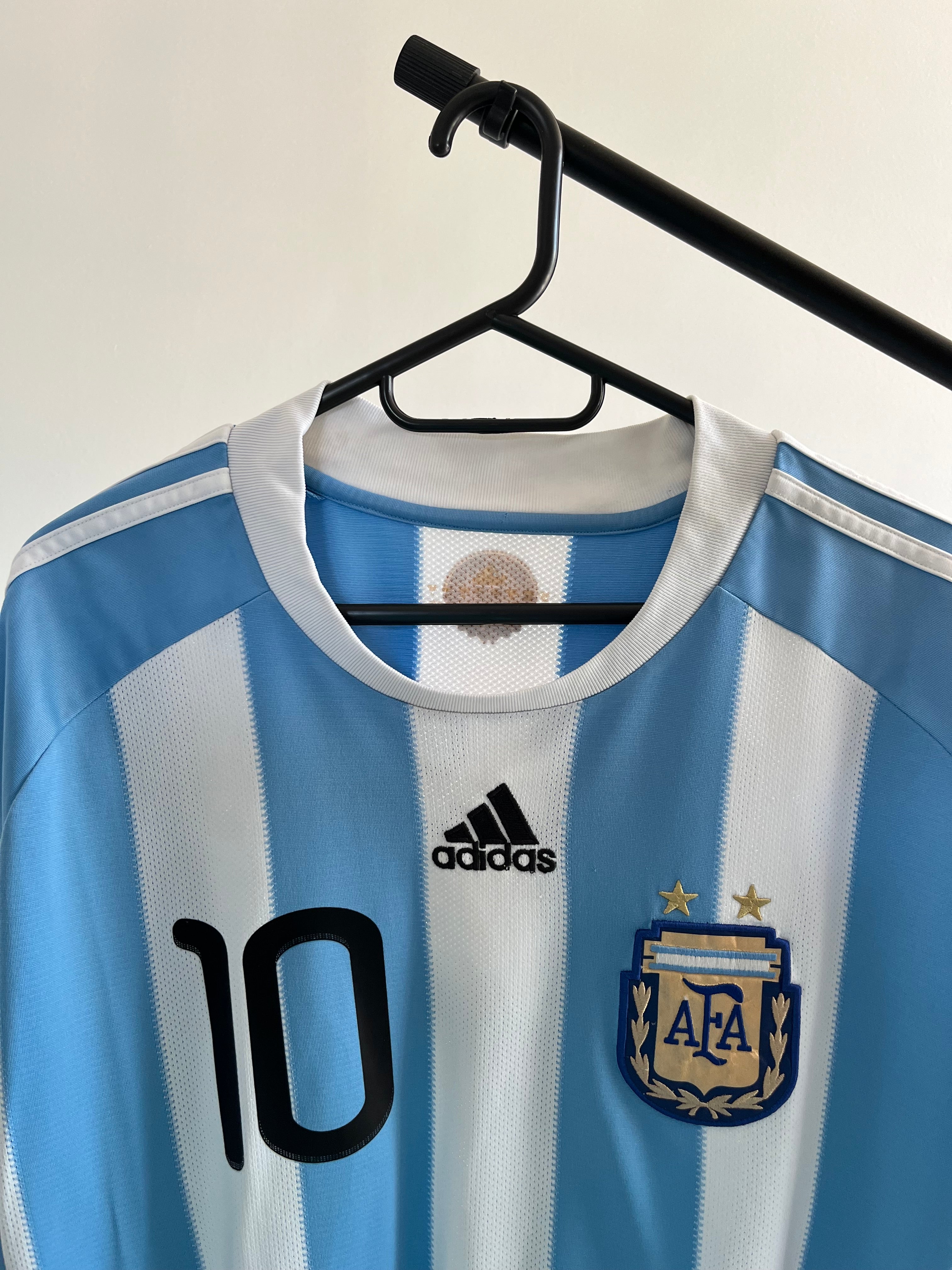 Jersey Original Argentina Mundial 2010 Local Messi P47066 Adidas