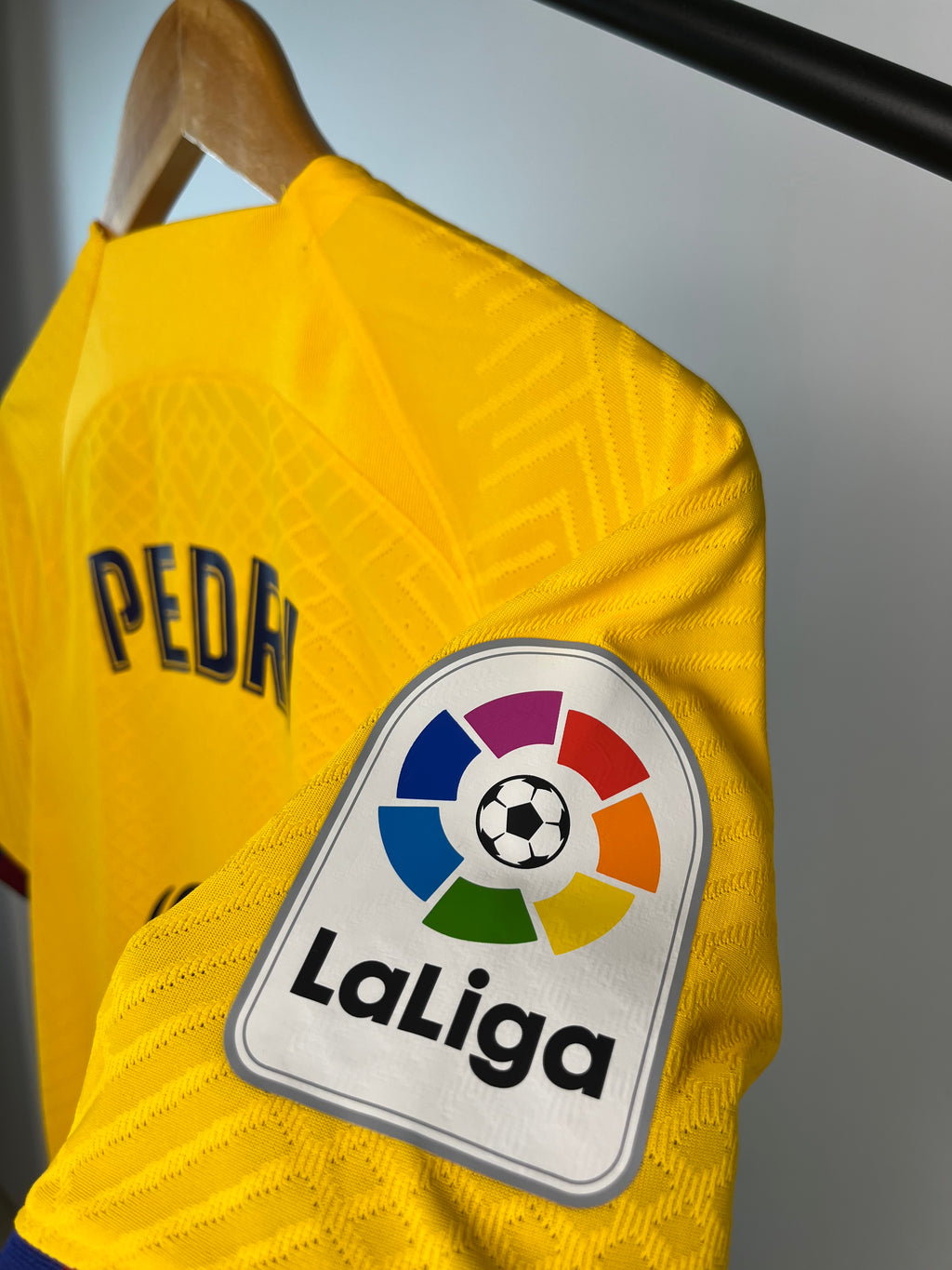 Jersey de Utilería de Pedri | Barcelona Campeón LaLiga 2022/23 Spare Match Issued