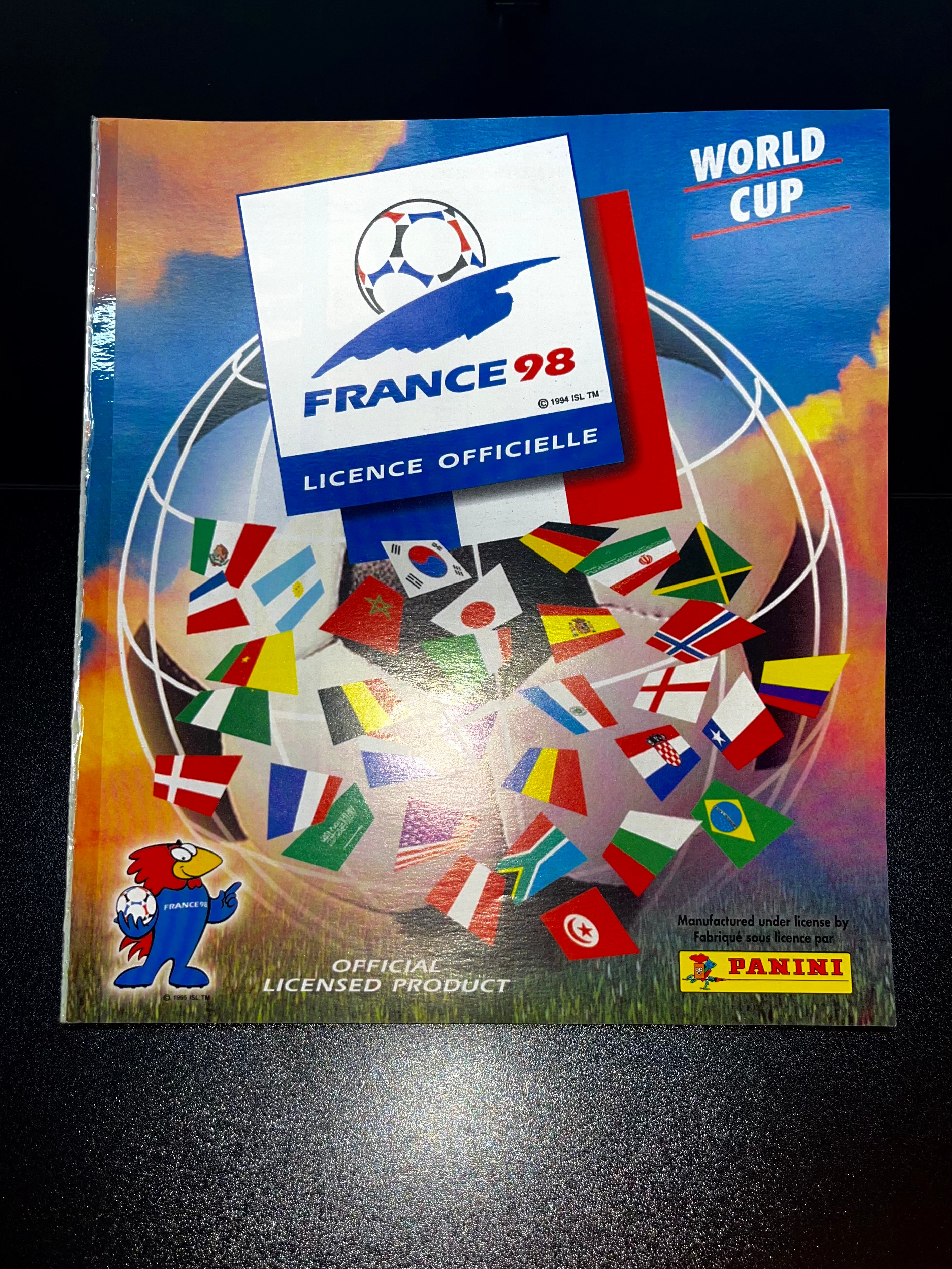 Álbum Panini Reedición Francia 1998 Original 100% Lleno