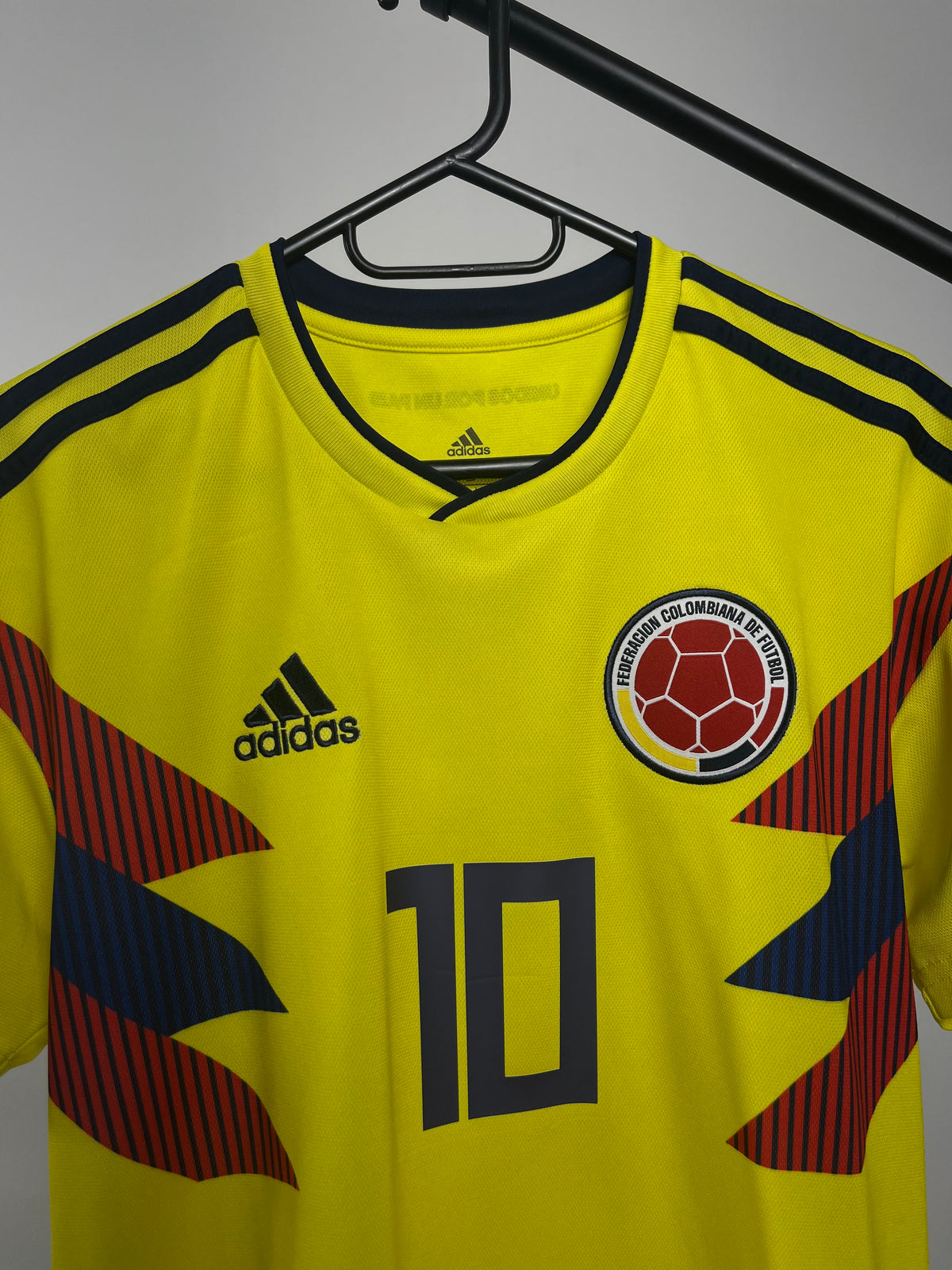 Jersey Original Colombia mundial Rusia 2018 local James CW1526 Adidas