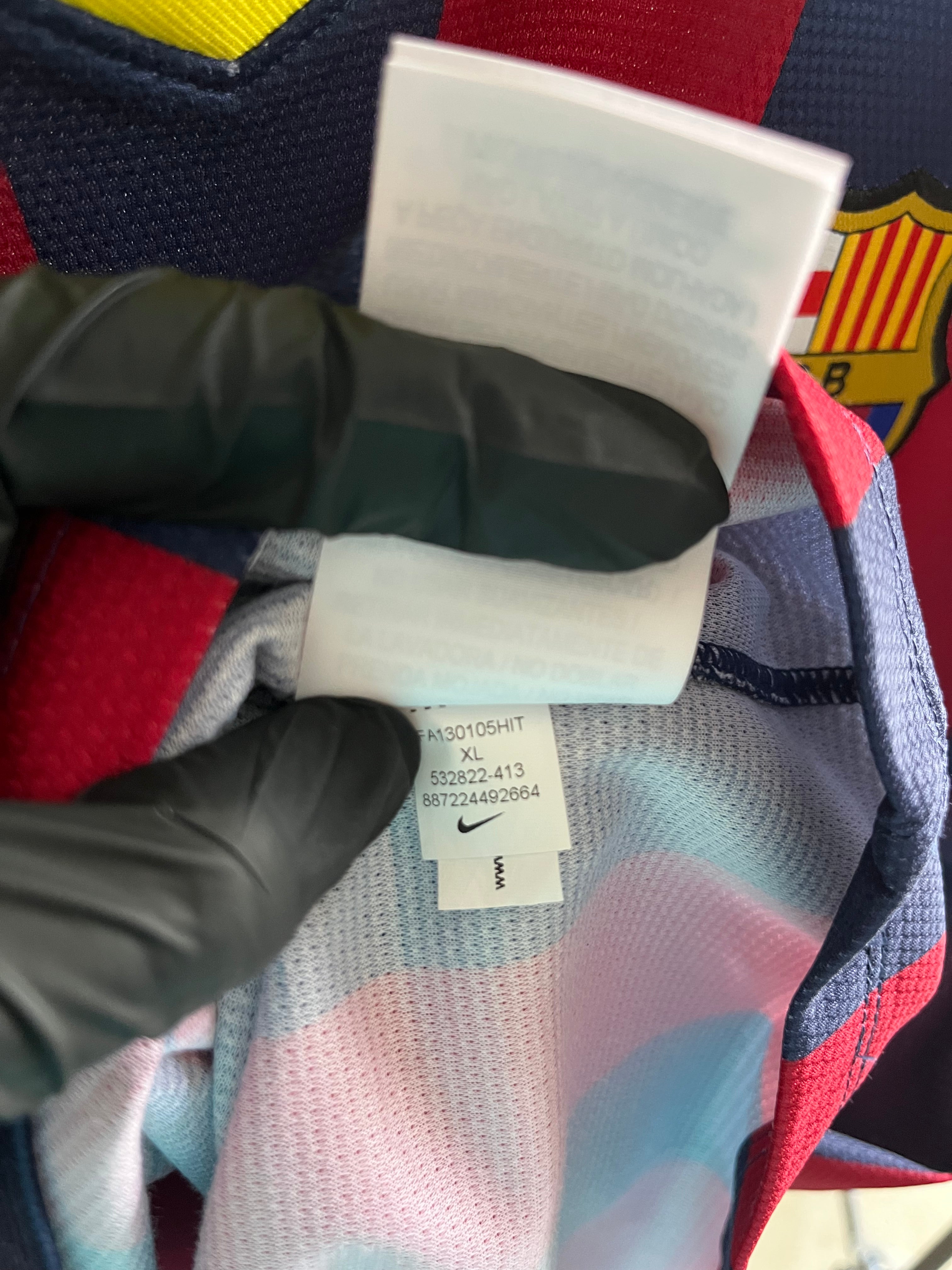 Jersey Original Barcelona 2013/14 Local Messi 532822-413 Nike