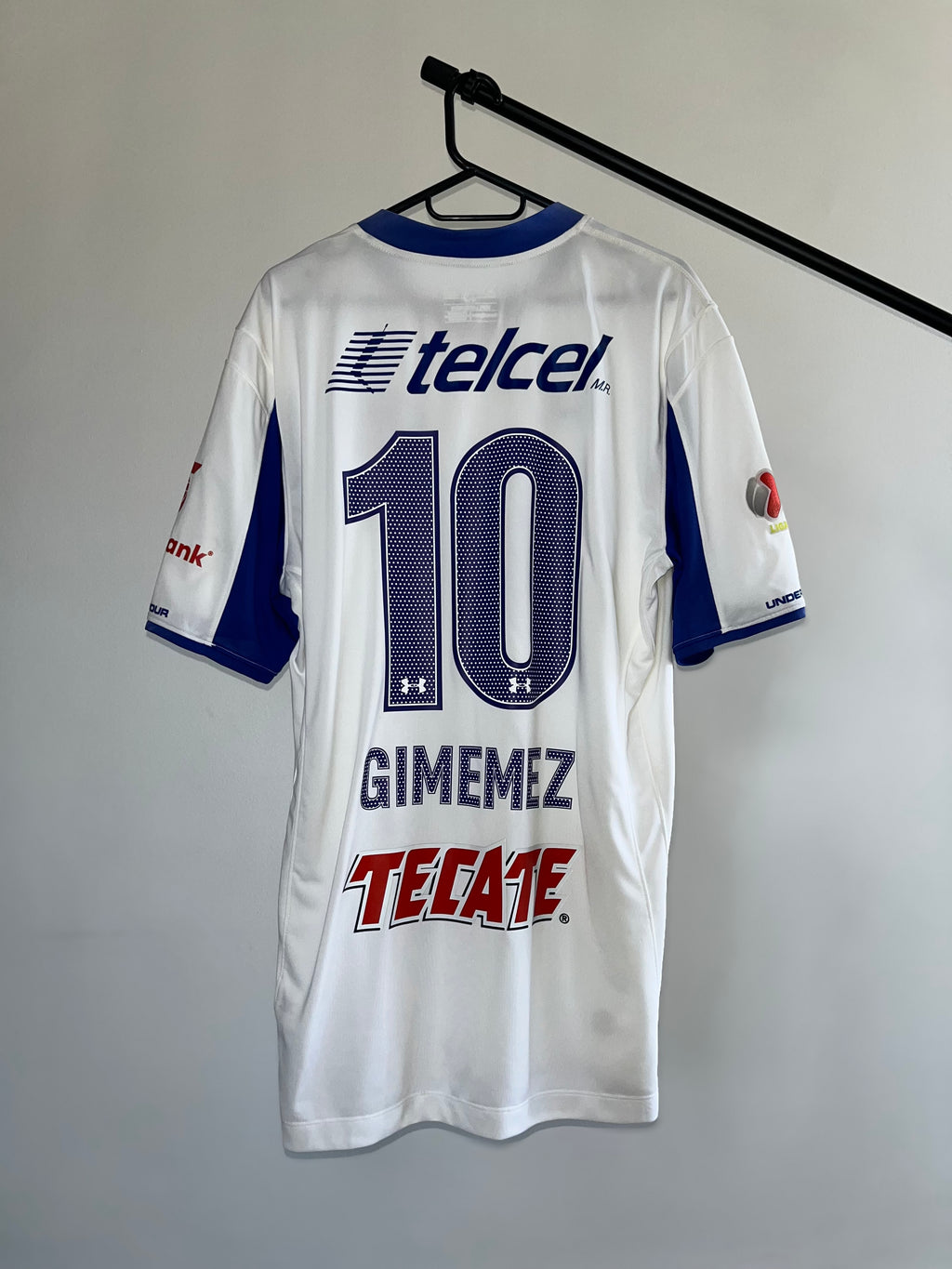Jersey Original Cruz Azul 2014/15 Visita Chaco Gimenez Under Armour 1245247