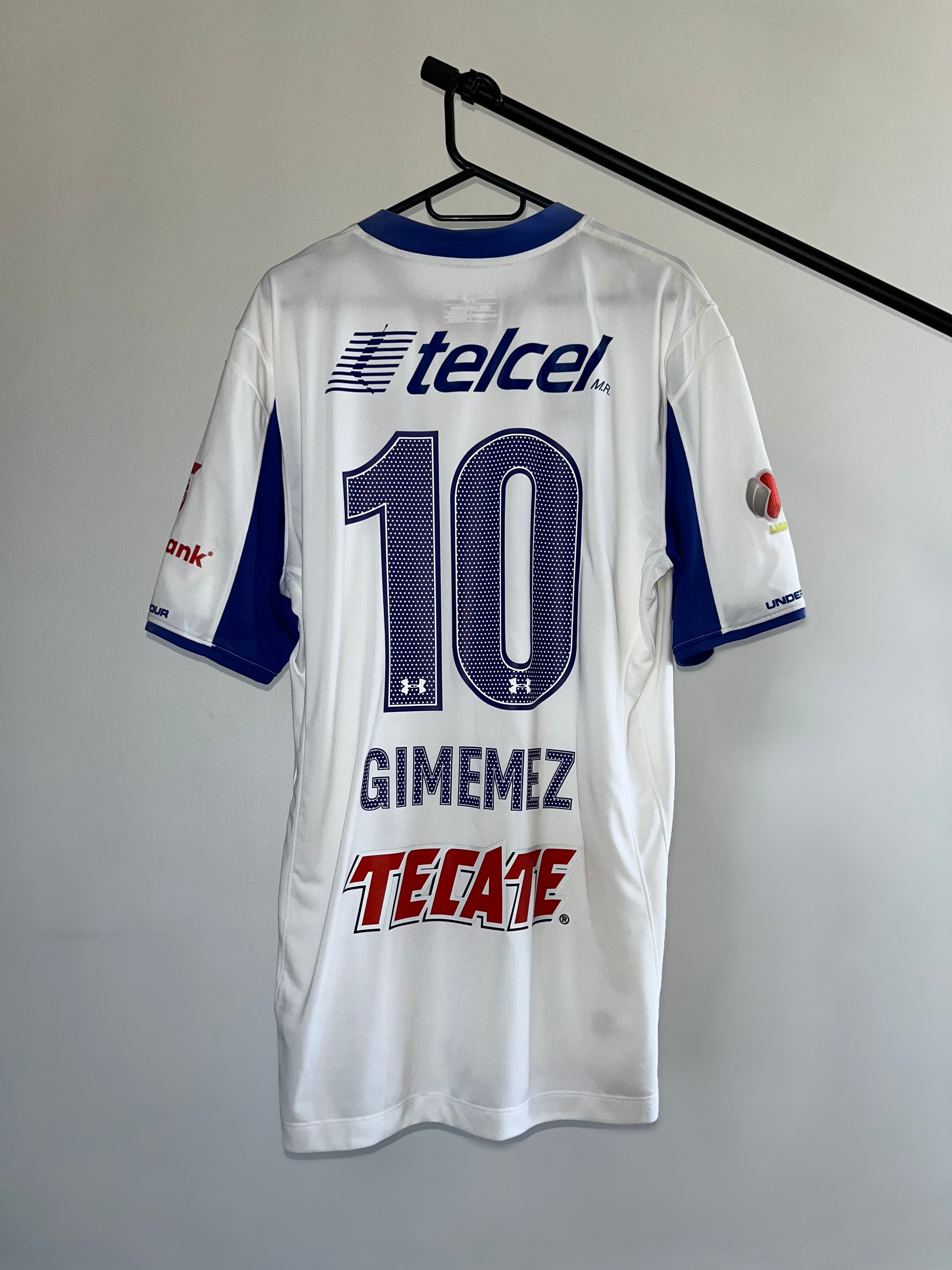 Jersey Original Cruz Azul 2014/15 Visita Chaco Gimenez Under Armour 1245247