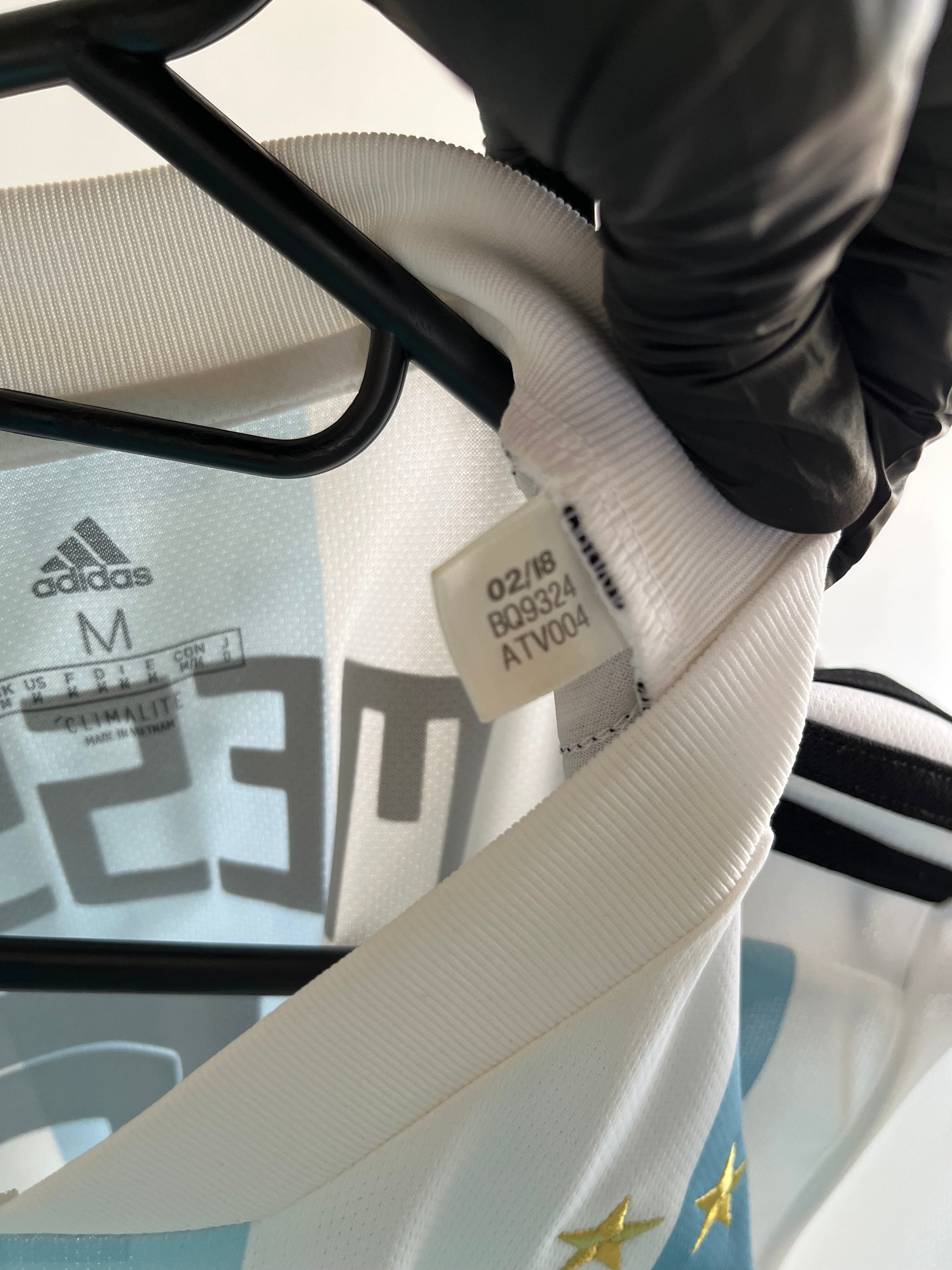 Jersey Original Argentina Mundial 2018 Local Messi BQ9324 Adidas