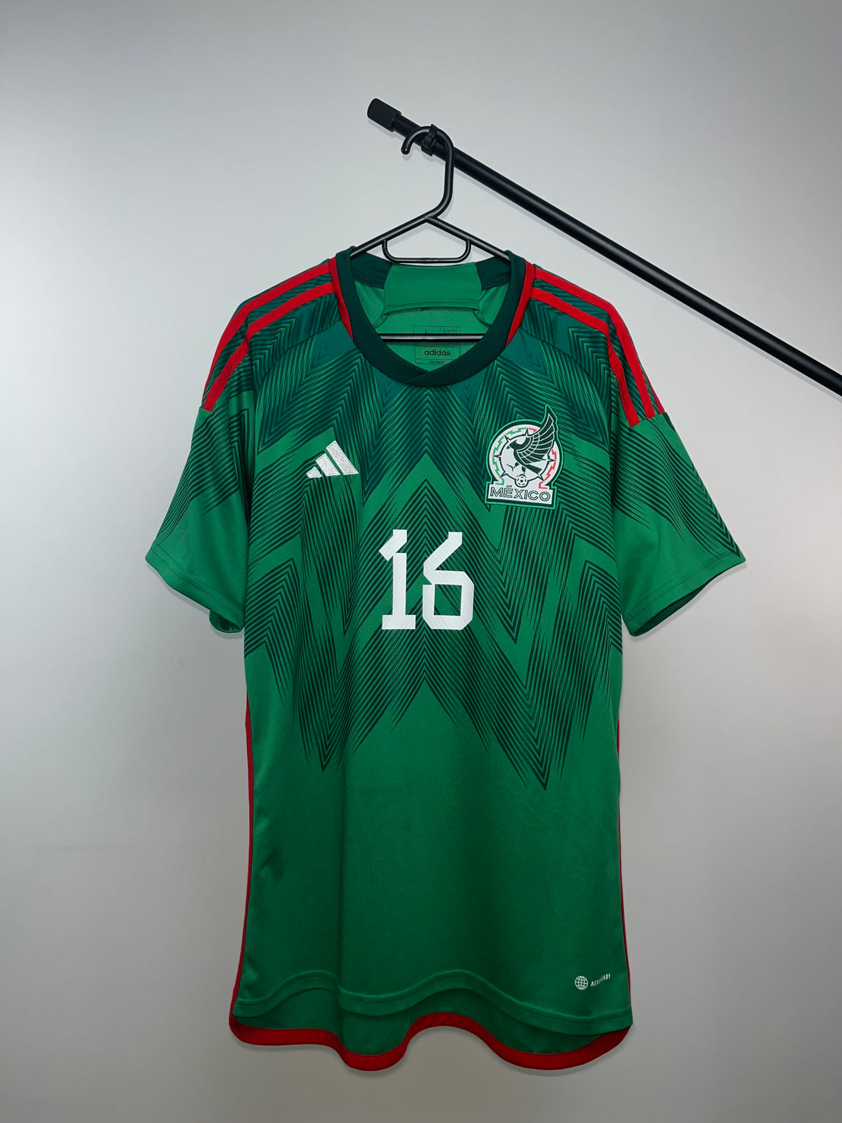 Jersey Original Mexico Mundial 2022 Local Quiñones HD6899 Adidas
