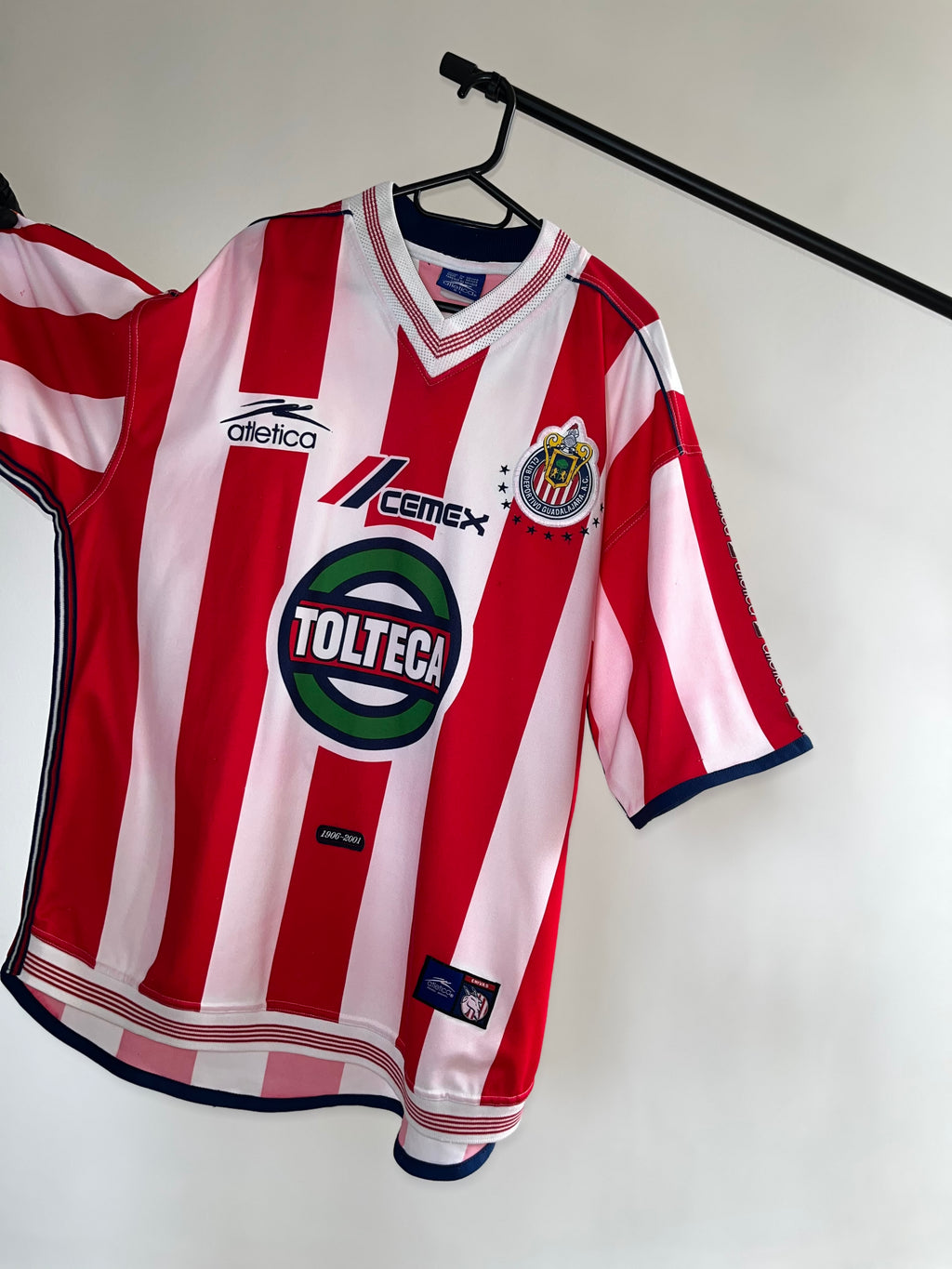 Jersey Original Chivas 2000/01 Local Atletica (Cemex Tolteca)