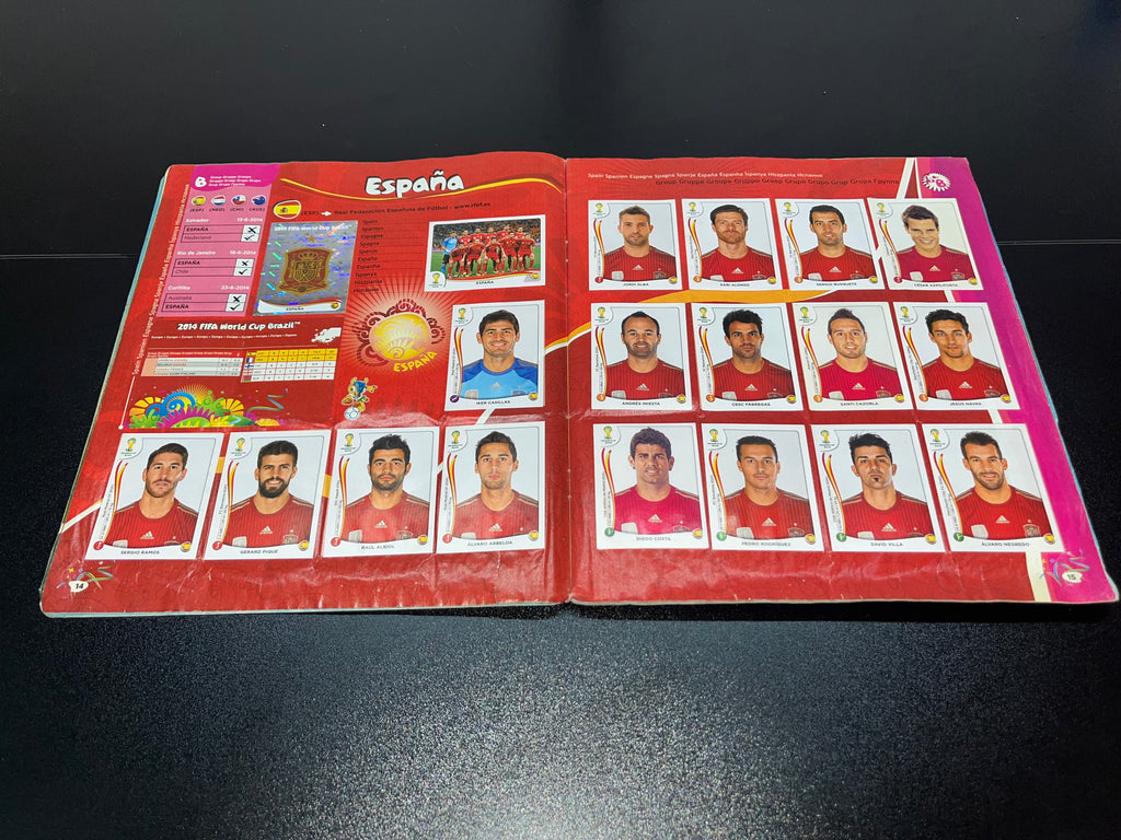 Álbum Panini Mundial Brasil 2014 Original 100% Lleno