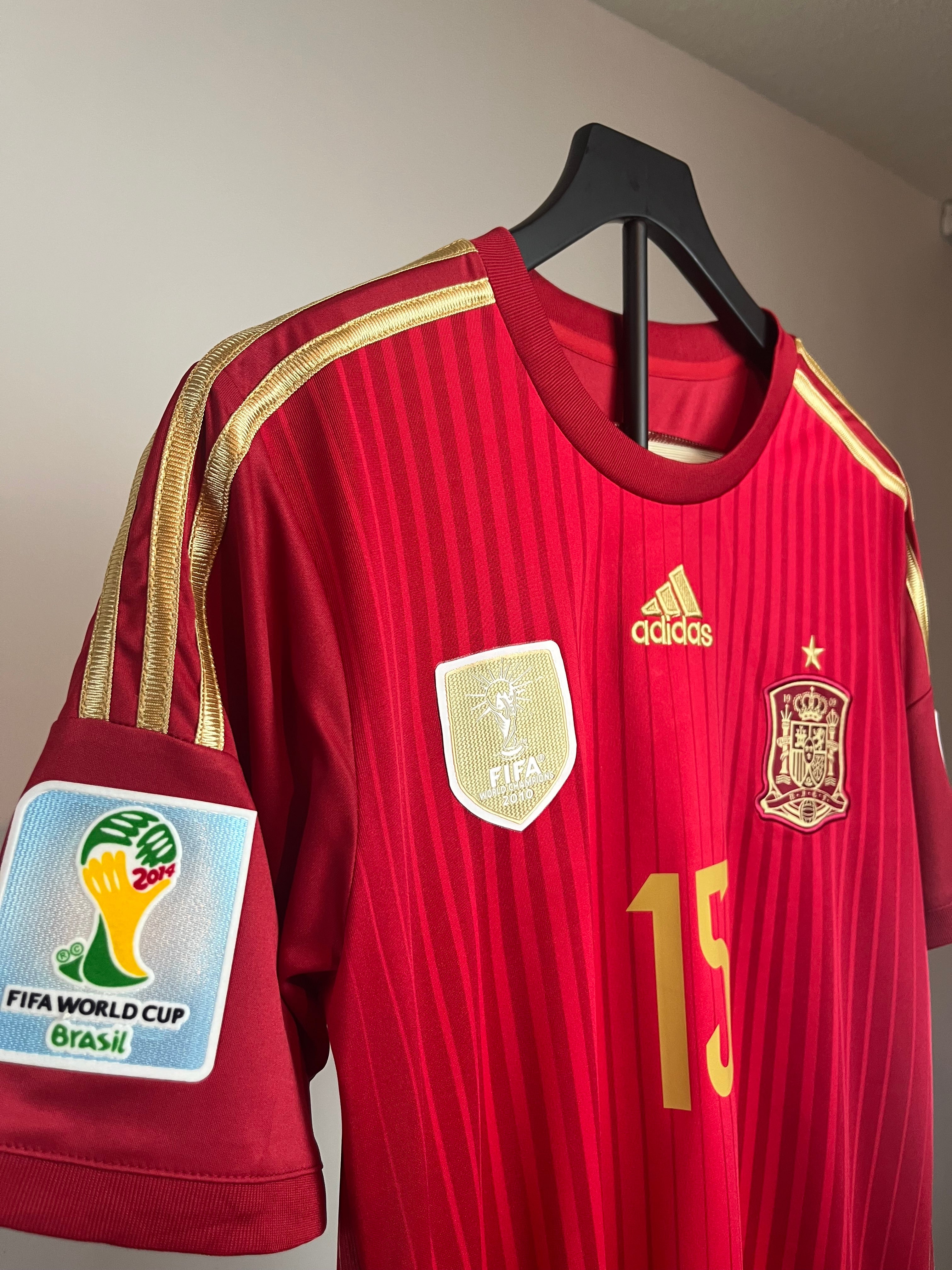 Autógrafo Sergio Ramos | España Mundial Brasil 2014 Beckett